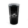 20oz Stainless Tumbler – HLW Strike & Burn Black Insulated Travel Cup