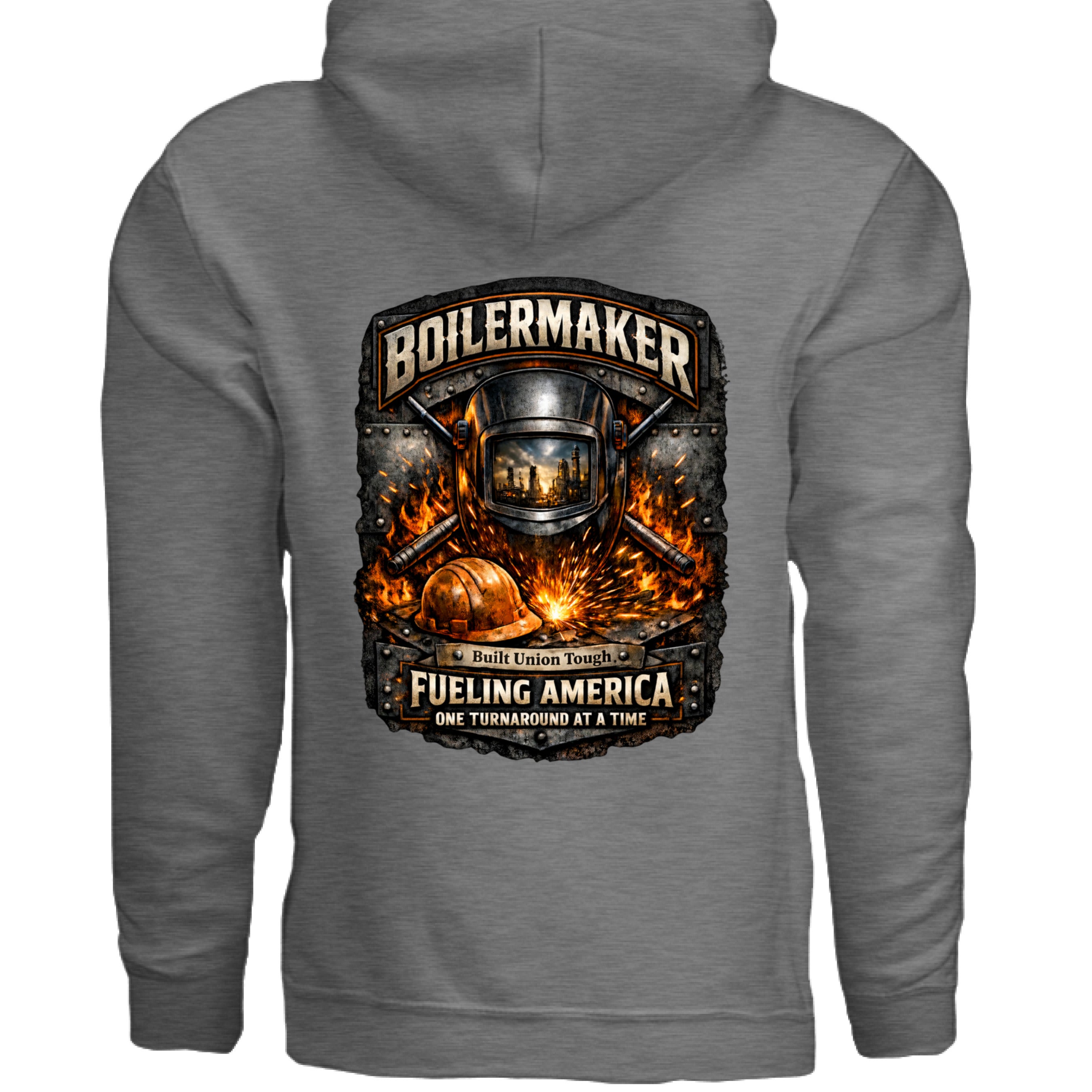 GRAPHITE HEATHER - BACK