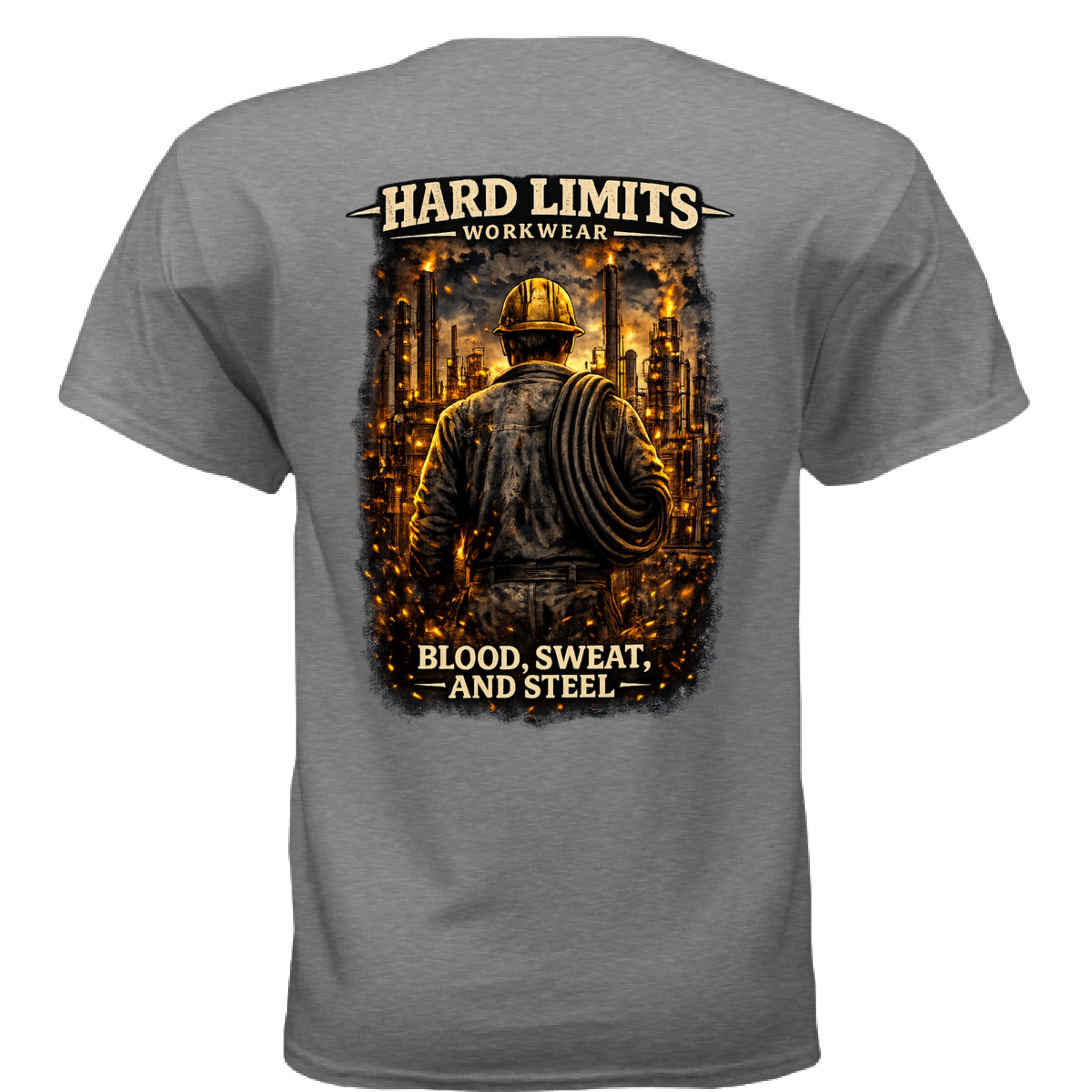 GRAPHITE HEATHER - BACK