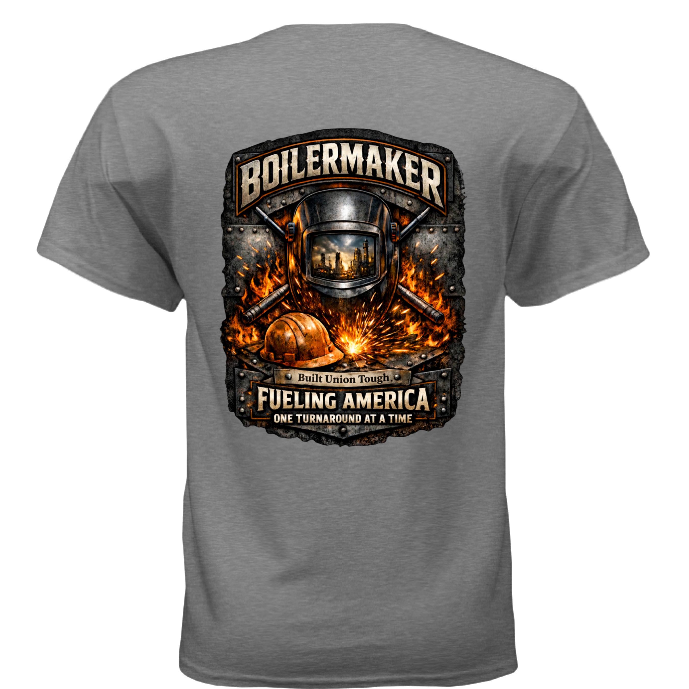 GRAPHITE HEATHER - BACK