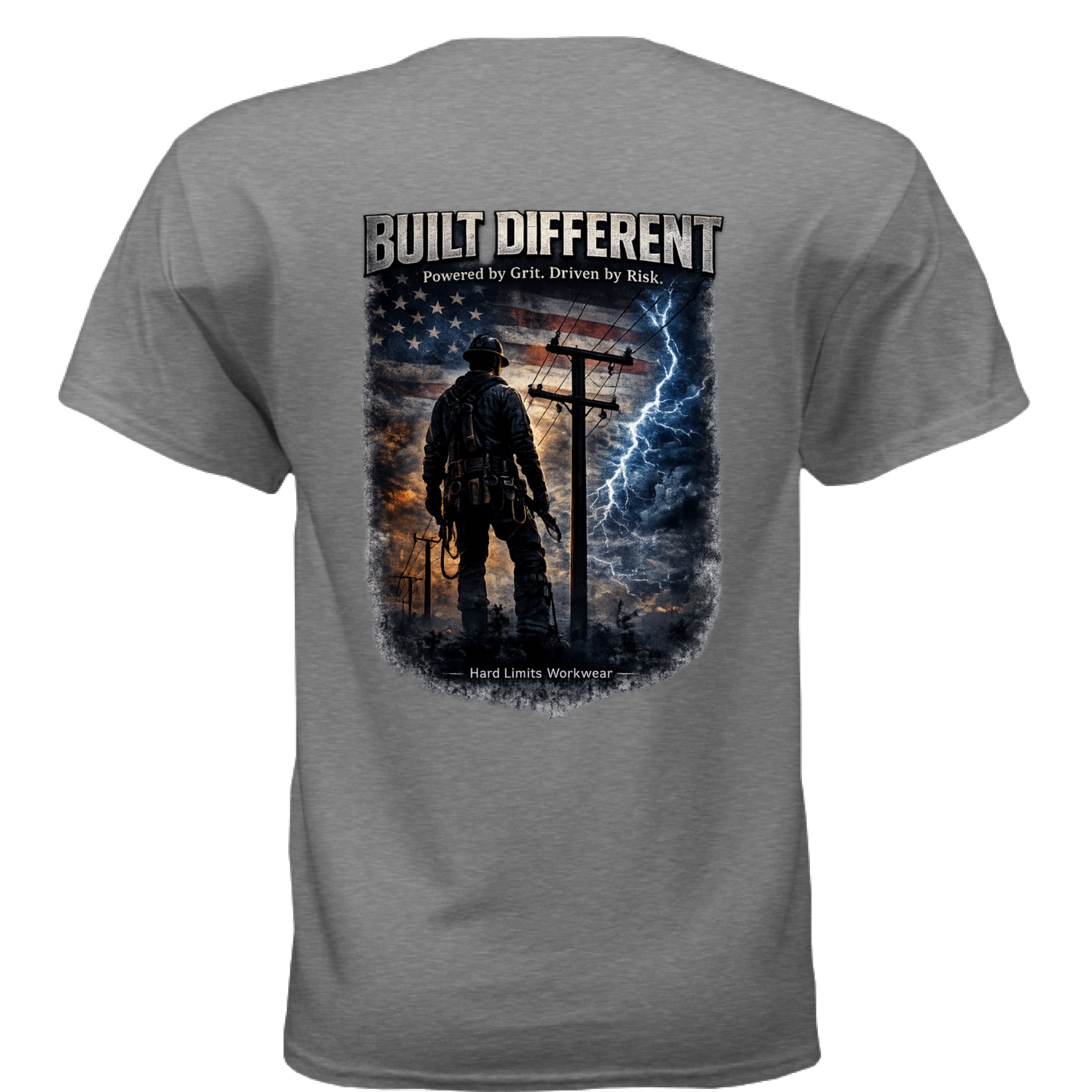 GRAPHITE HEATHER - BACK