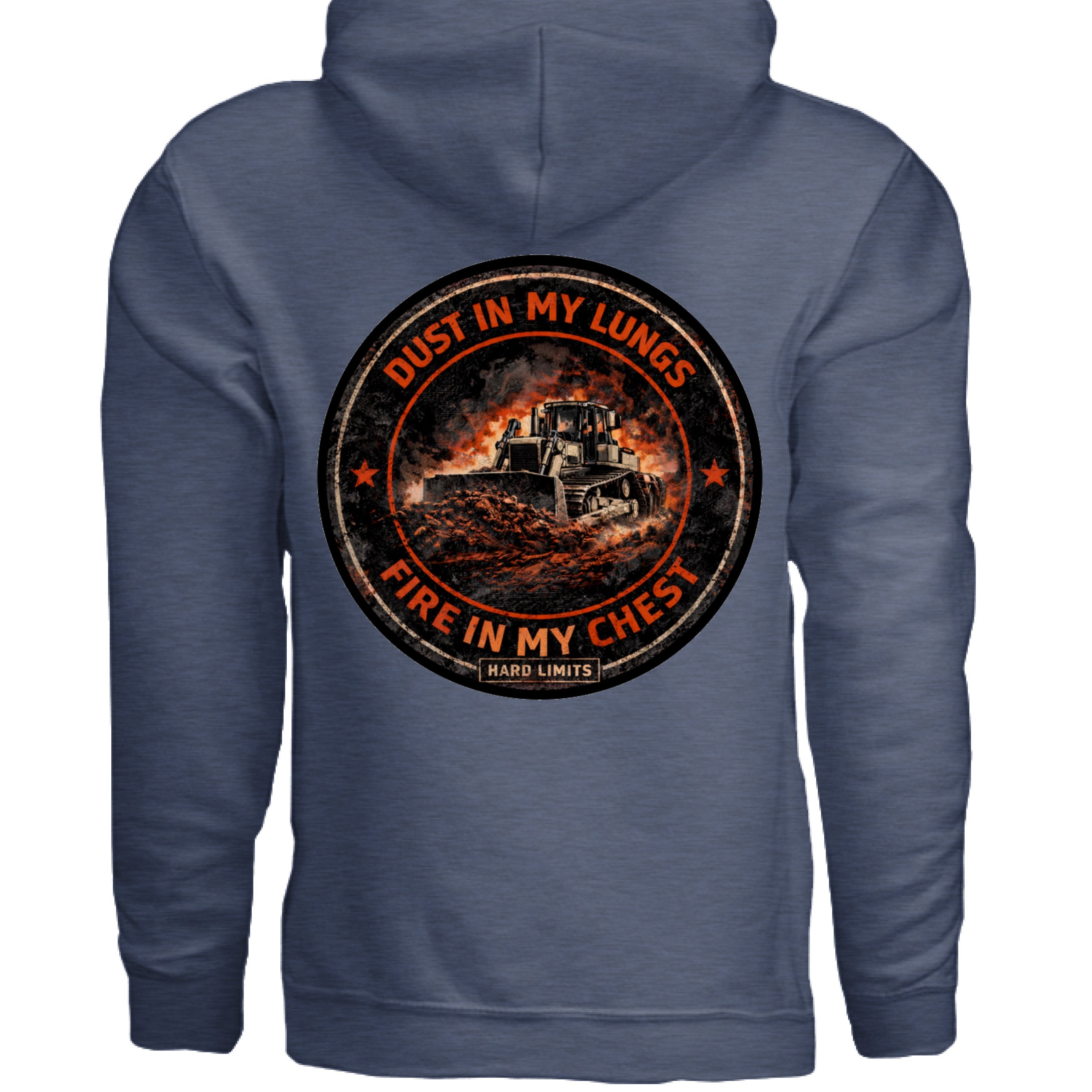 Heather Sport Dark Navy - BACK