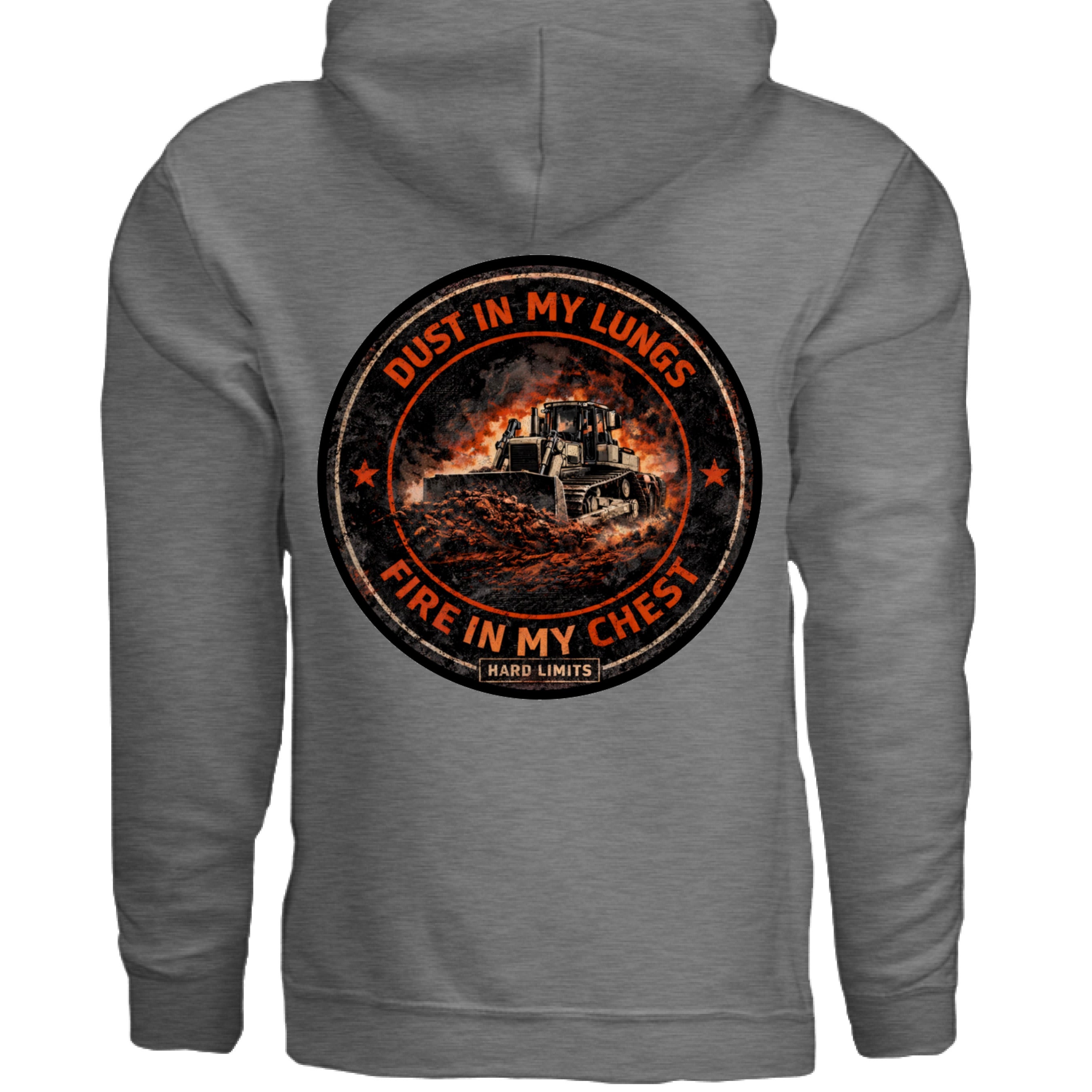 GRAPHITE HEATHER - BACK