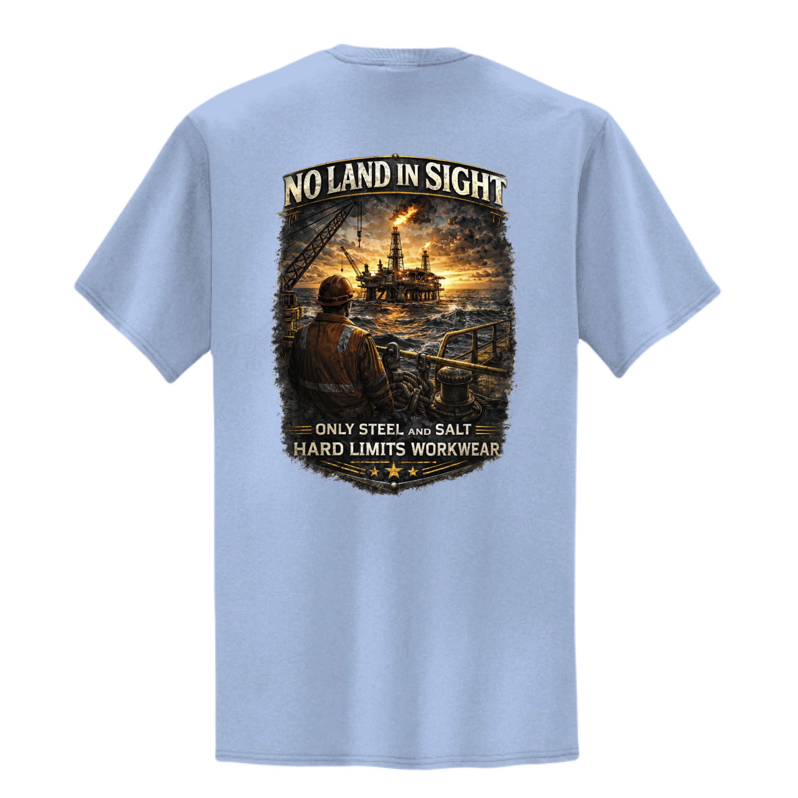 Light Blue - BACK