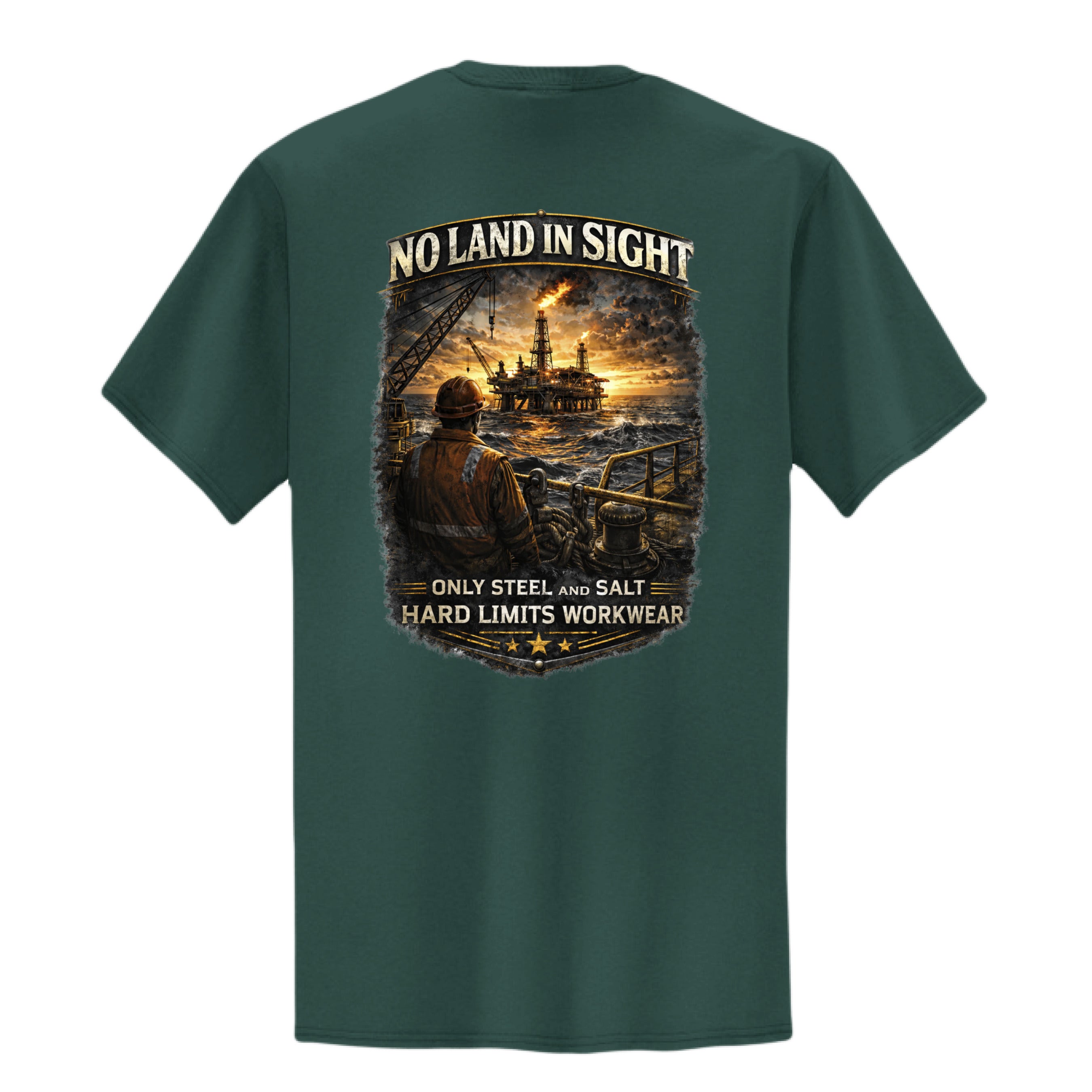 Dark Green - BACK