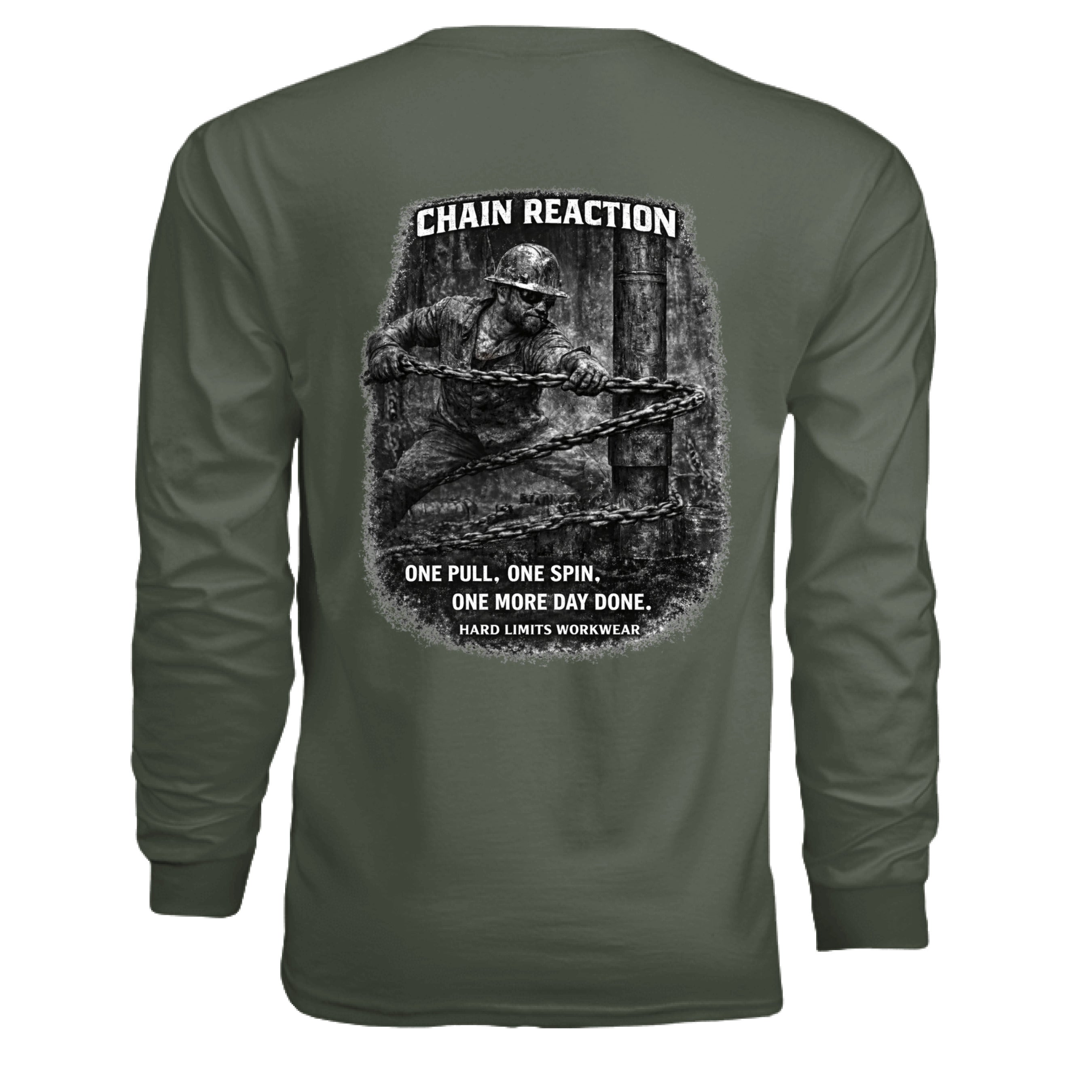 MILITARY GREEN - BACK