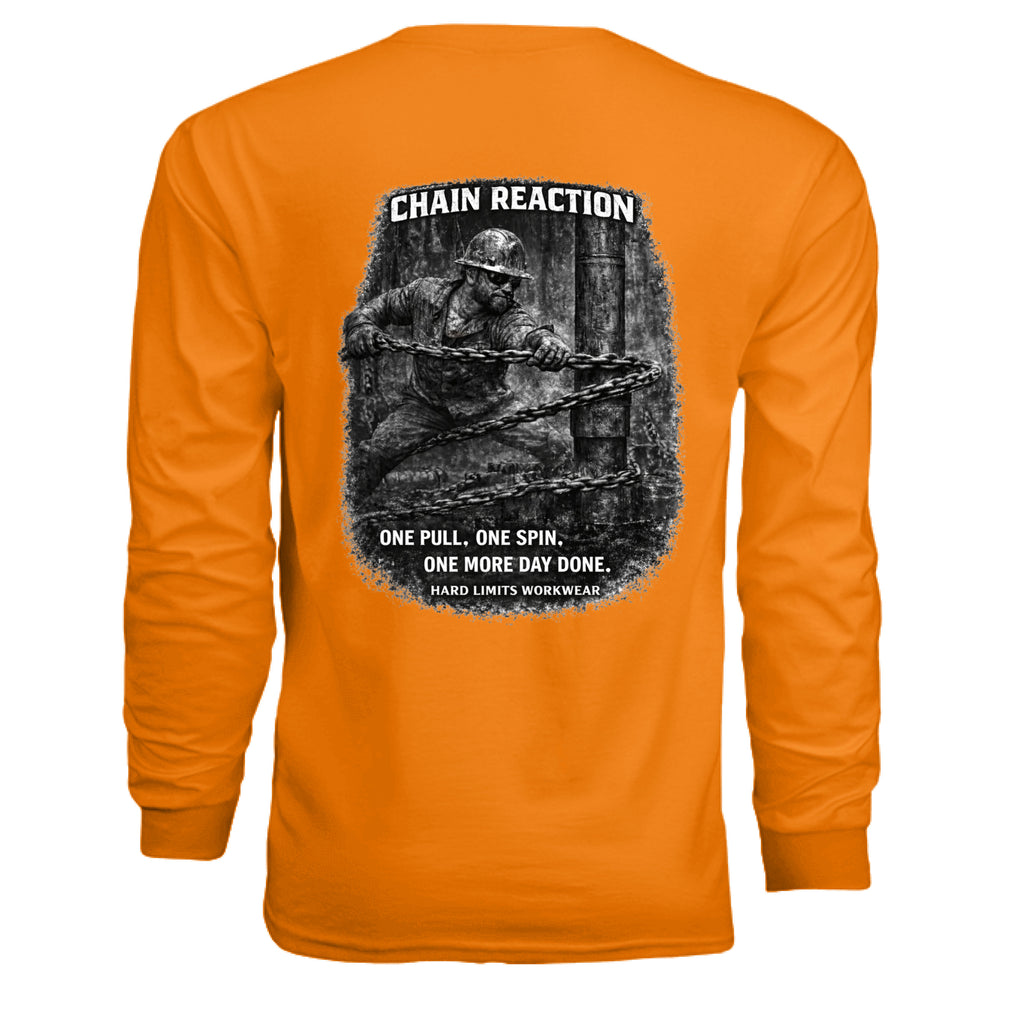 SAFETY ORANGE - BACK