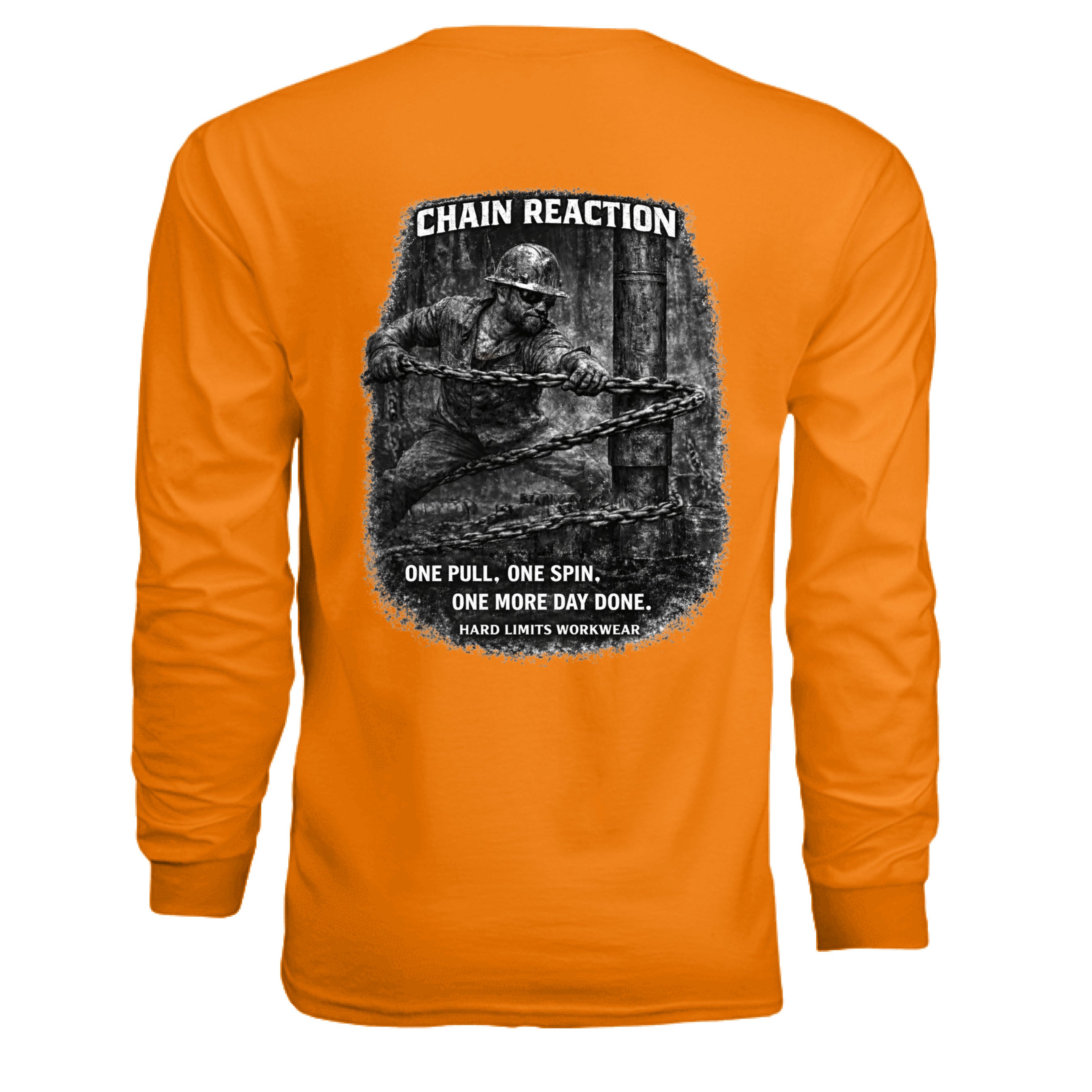 SAFETY ORANGE - BACK