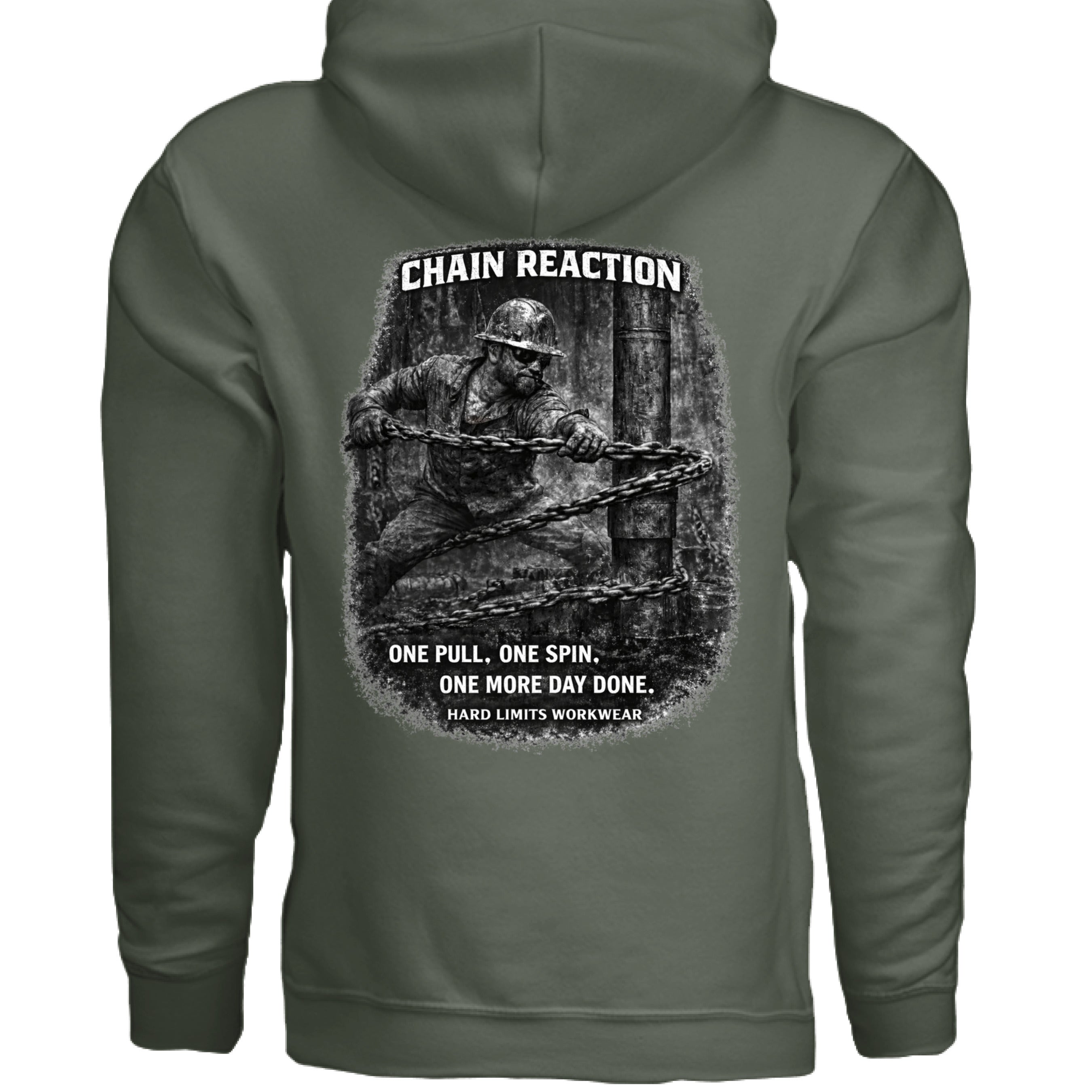 MILITARY GREEN - BACK