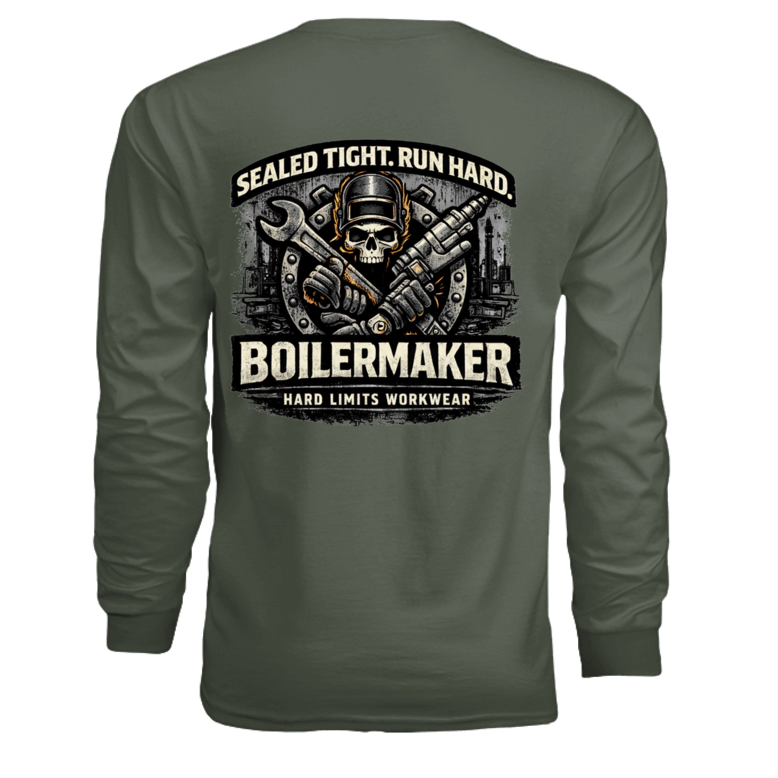 MILITARY GREEN - BACK