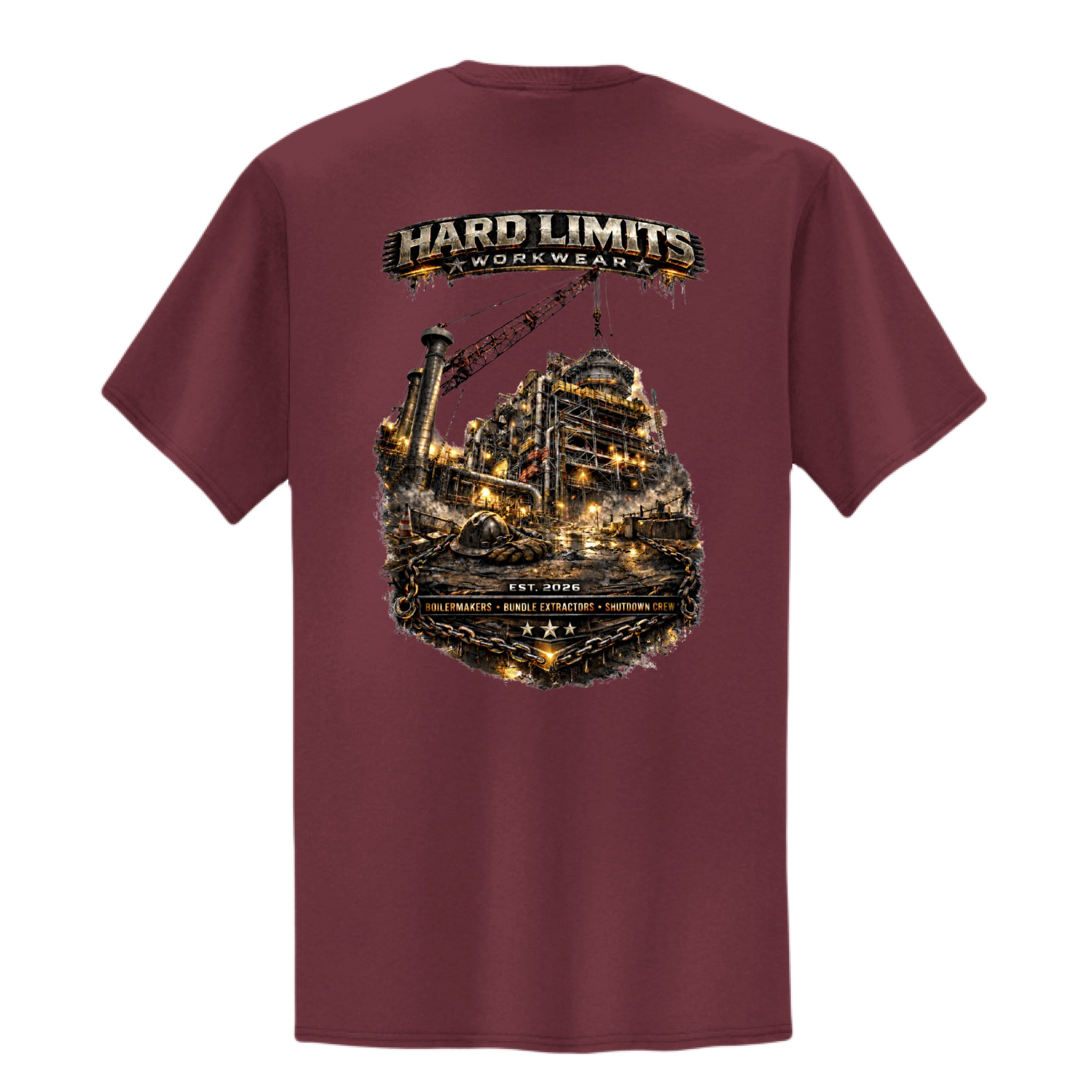 Athletic Maroon - BACK