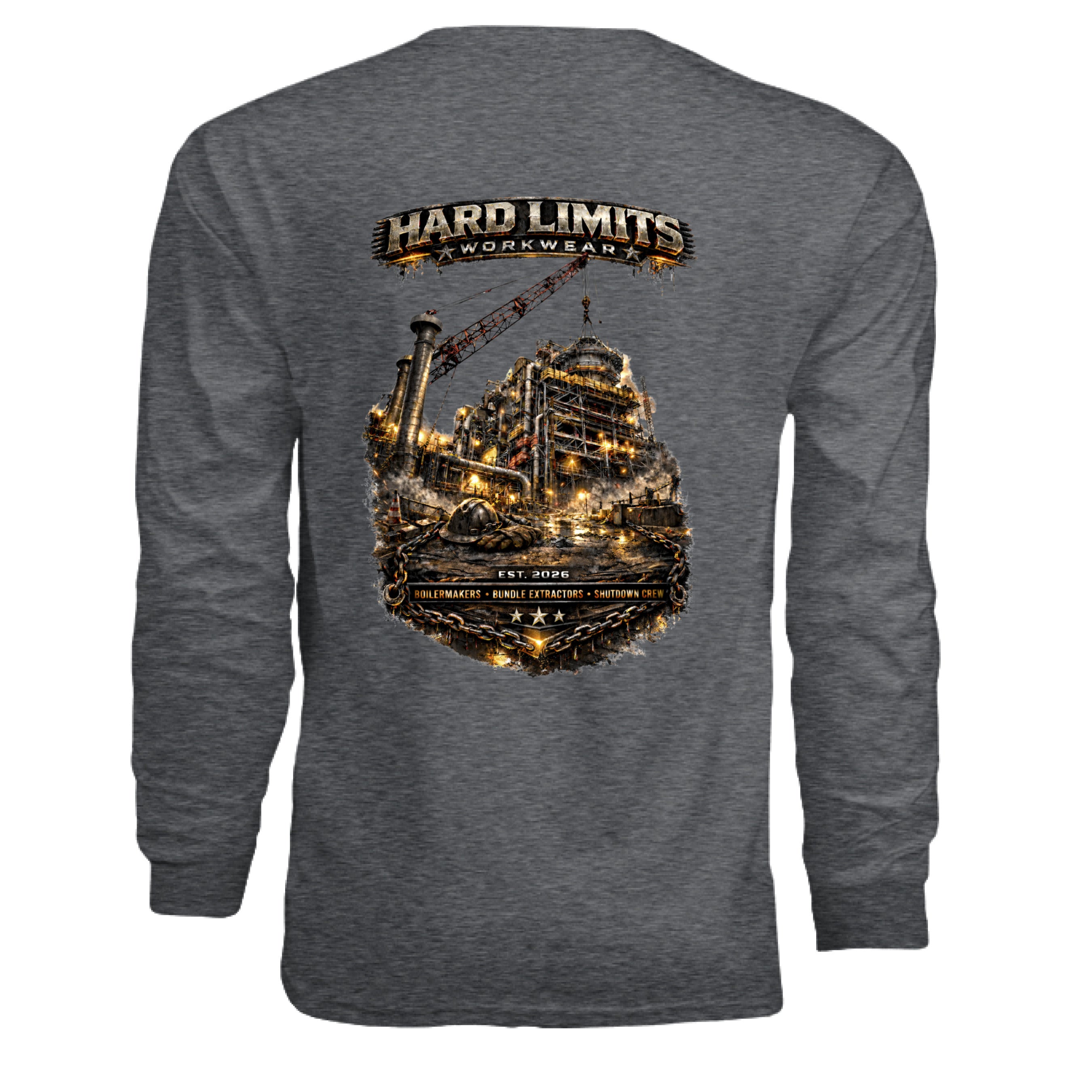 DARK HEATHER - BACK