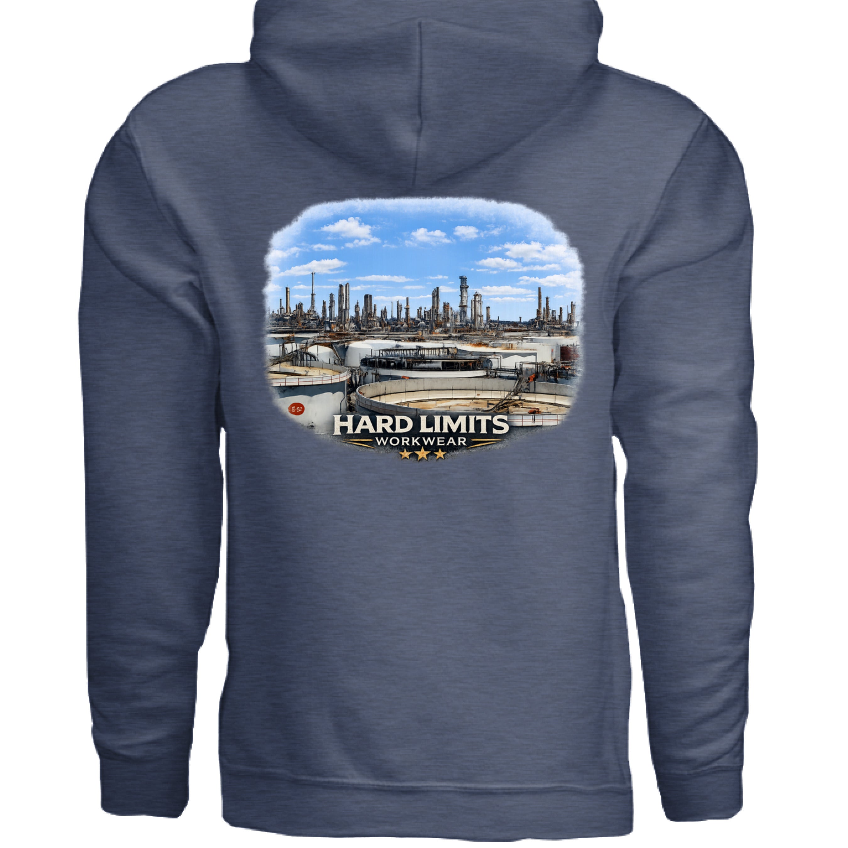 Heather Sport Dark Navy - BACK