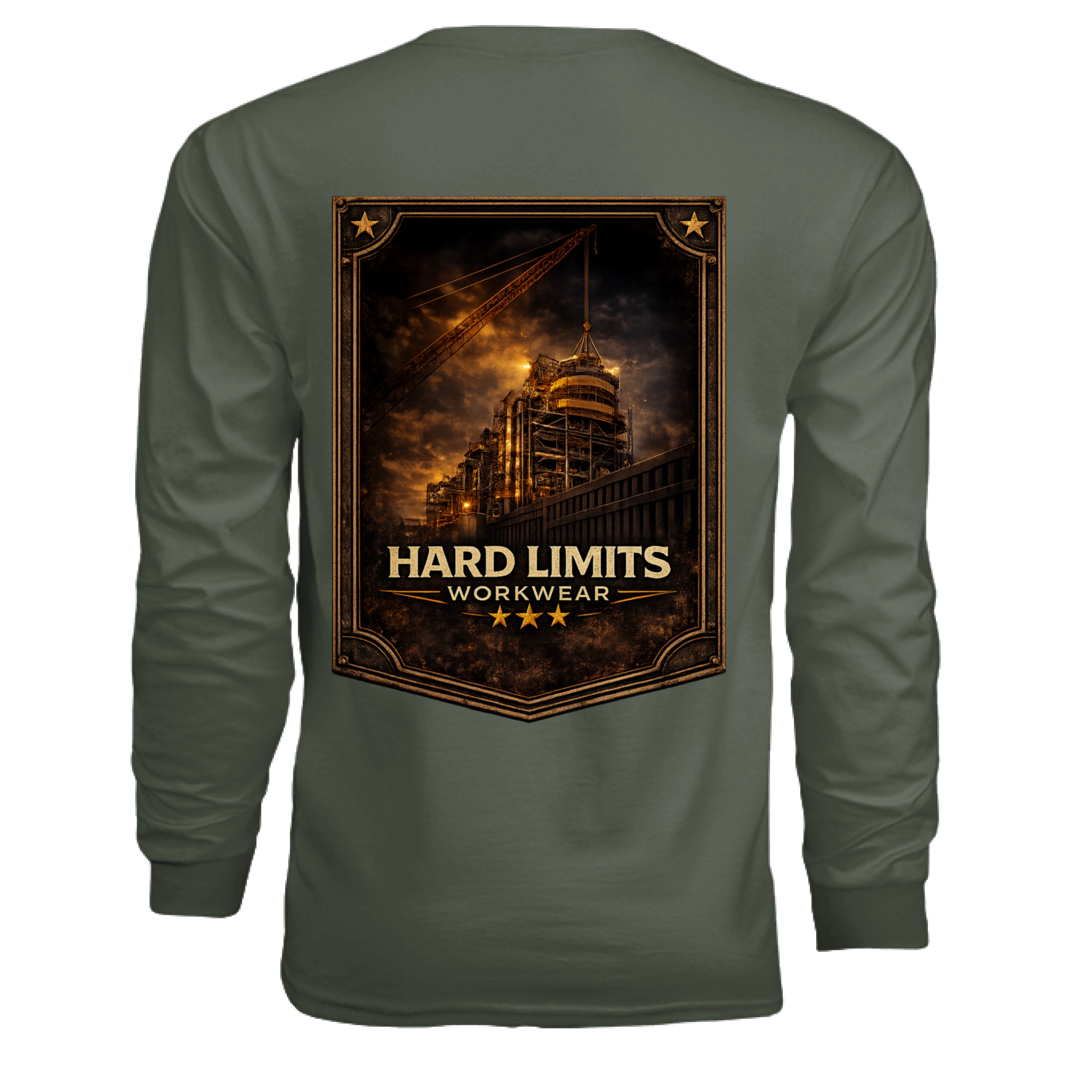 MILITARY GREEN - BACK