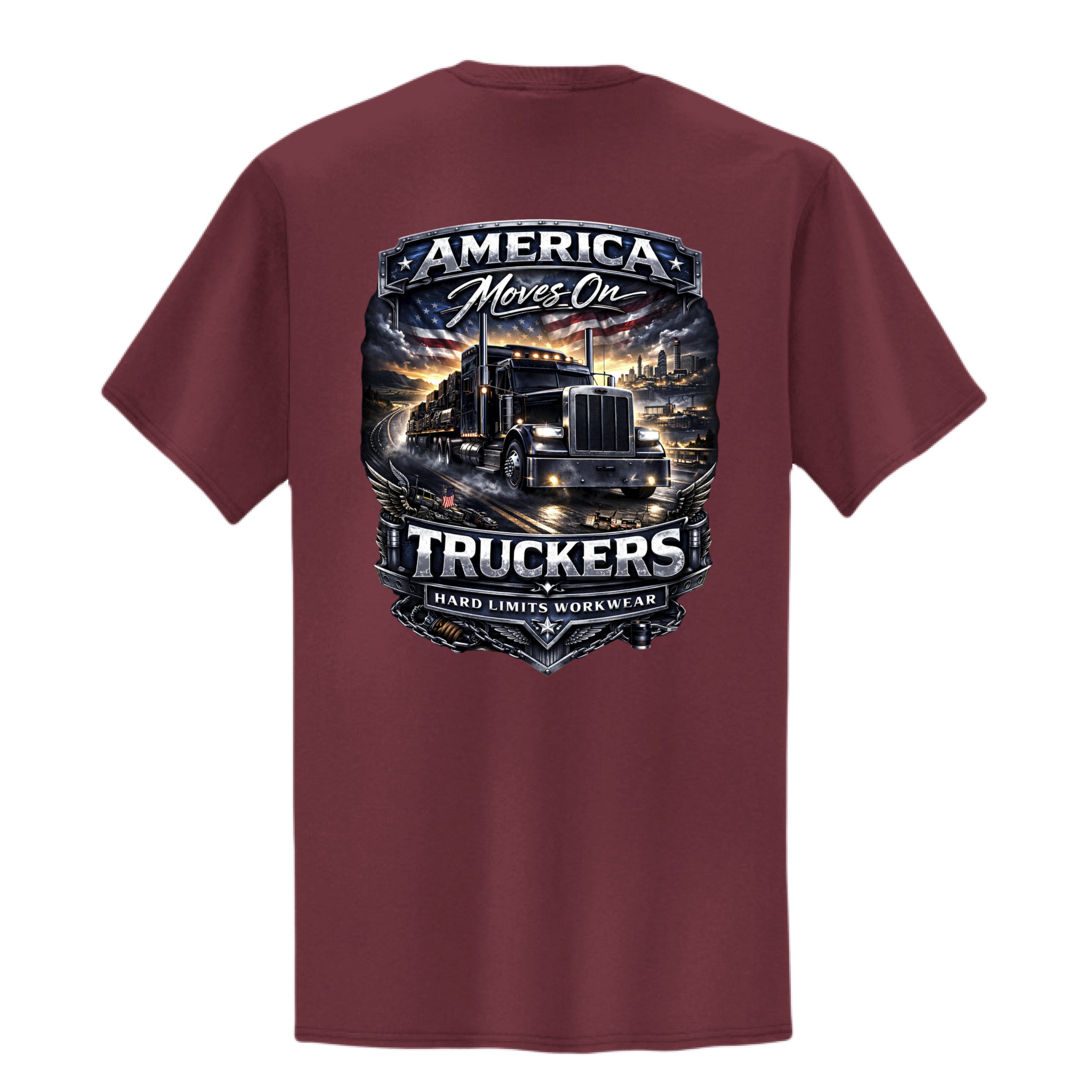 Athletic Maroon - BACK