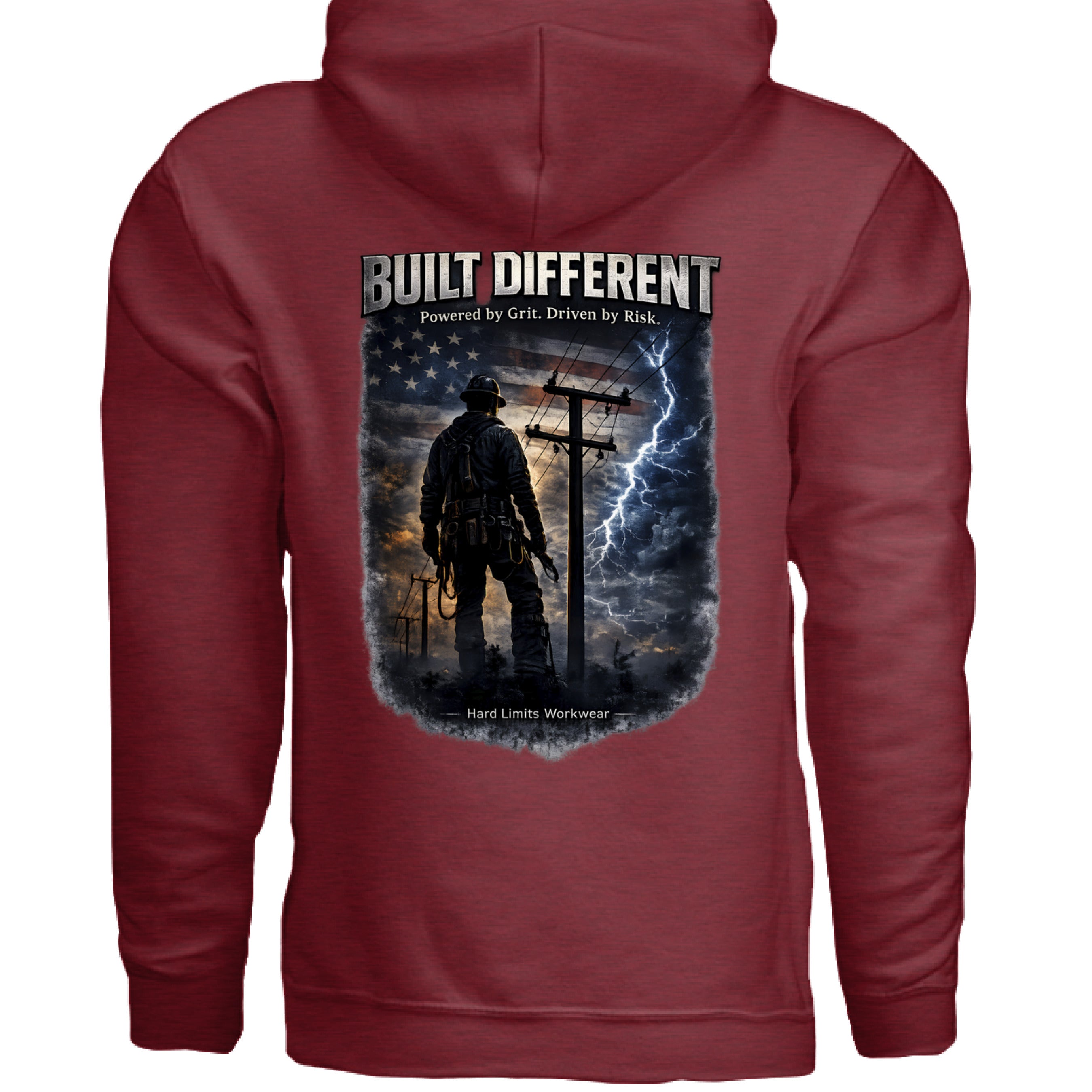 ANTIQUE CHERRY RED - BACK