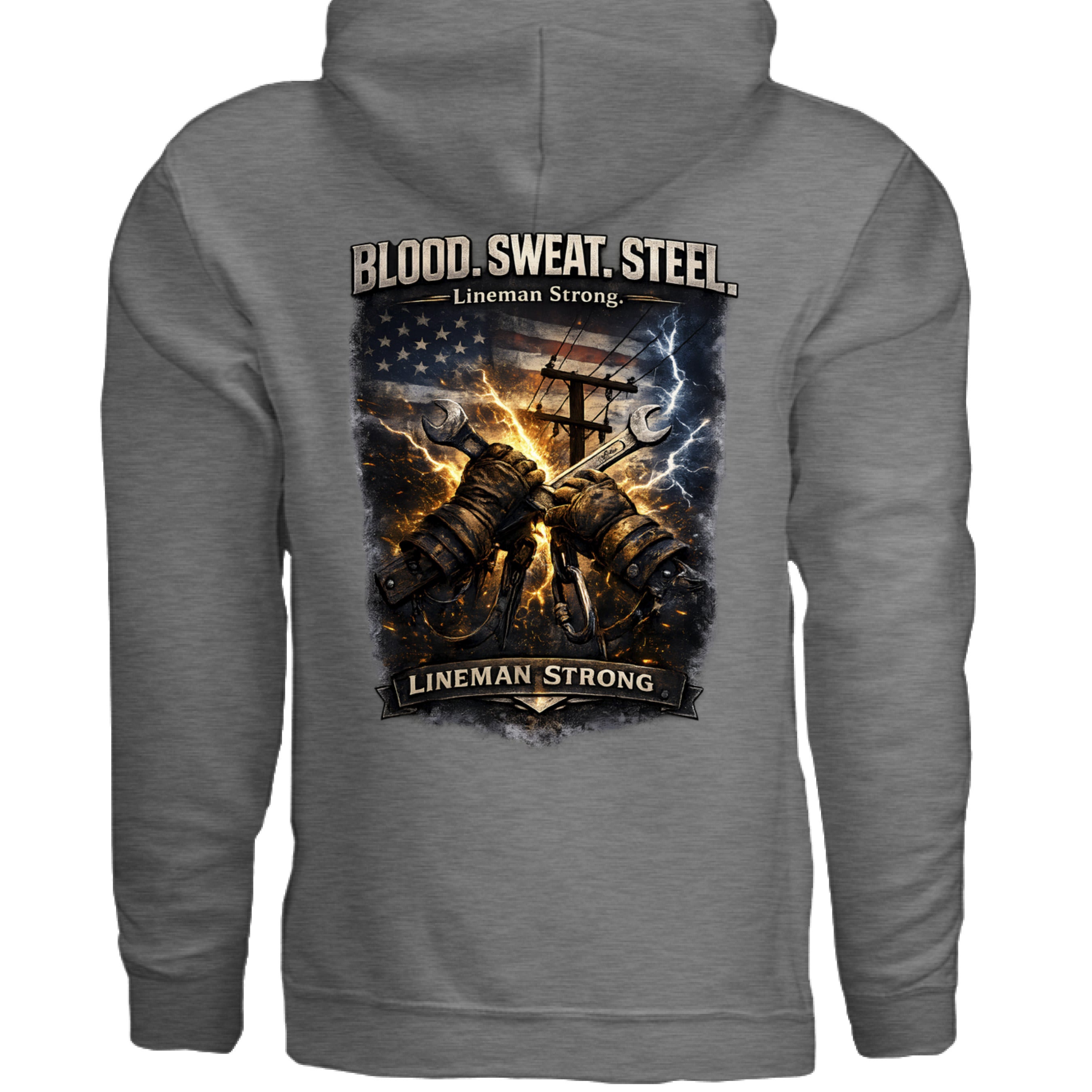 GRAPHITE HEATHER - BACK