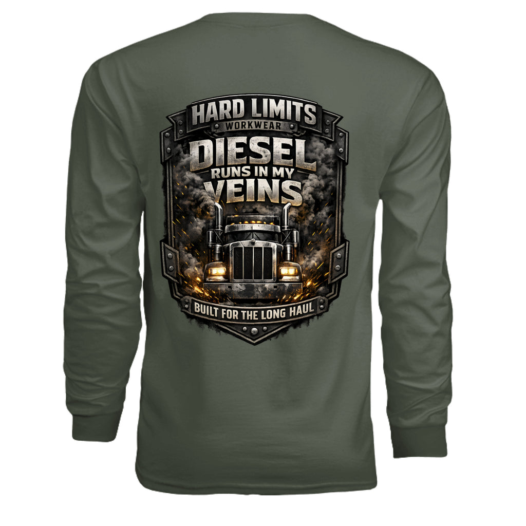 MILITARY GREEN - BACK