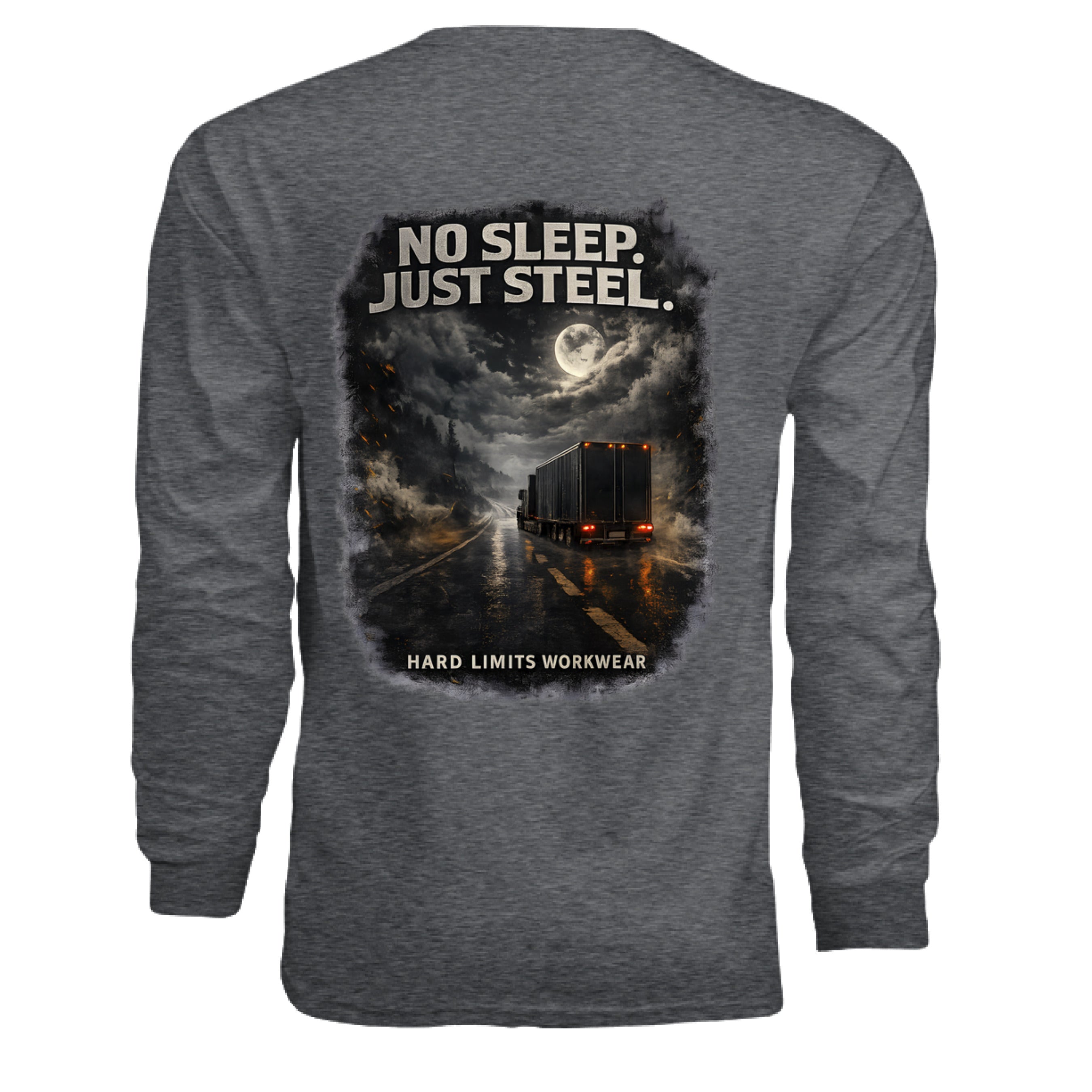 DARK HEATHER - BACK