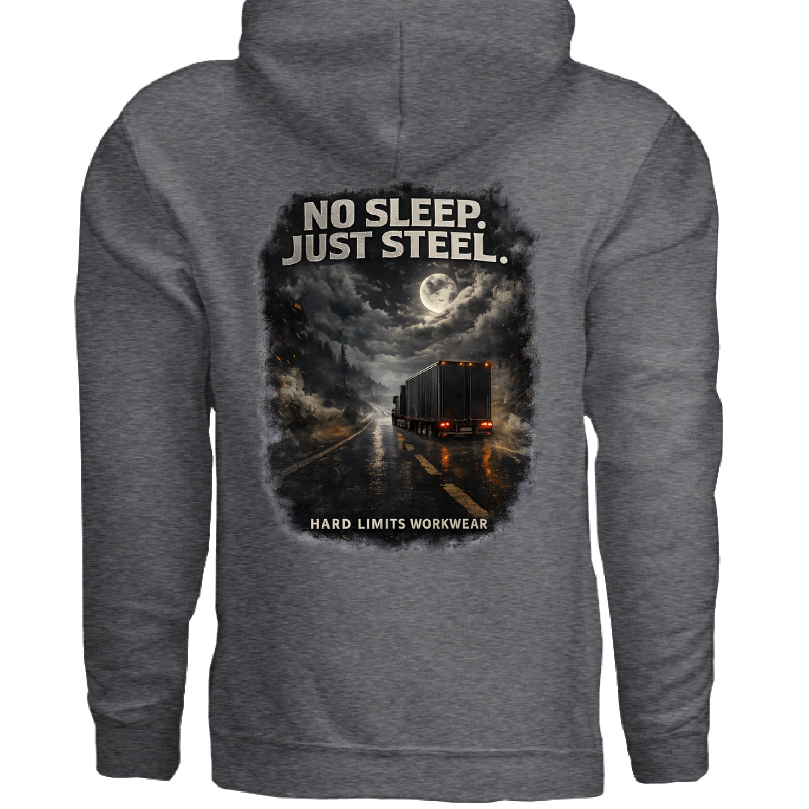 DARK HEATHER - BACK
