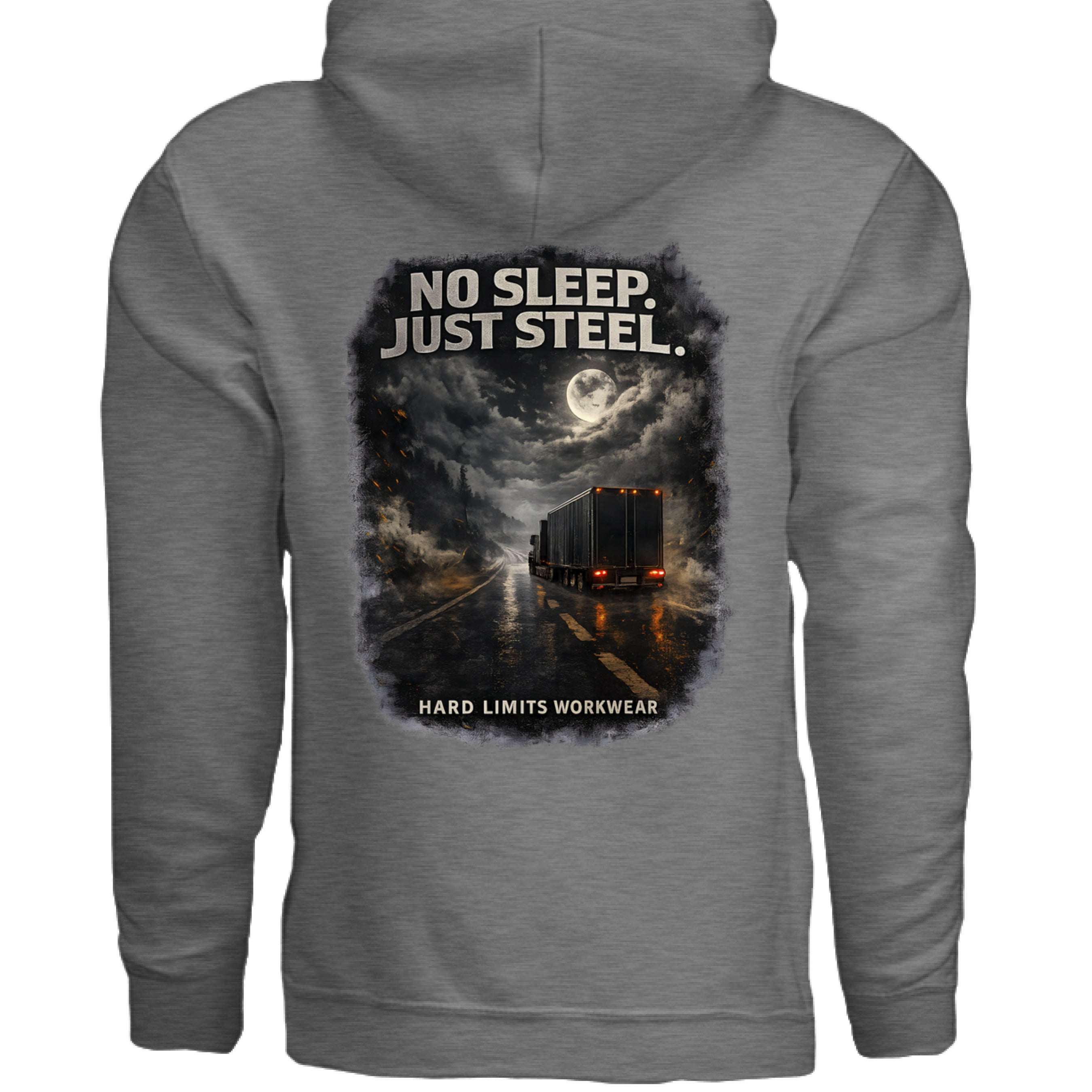 GRAPHITE HEATHER - BACK