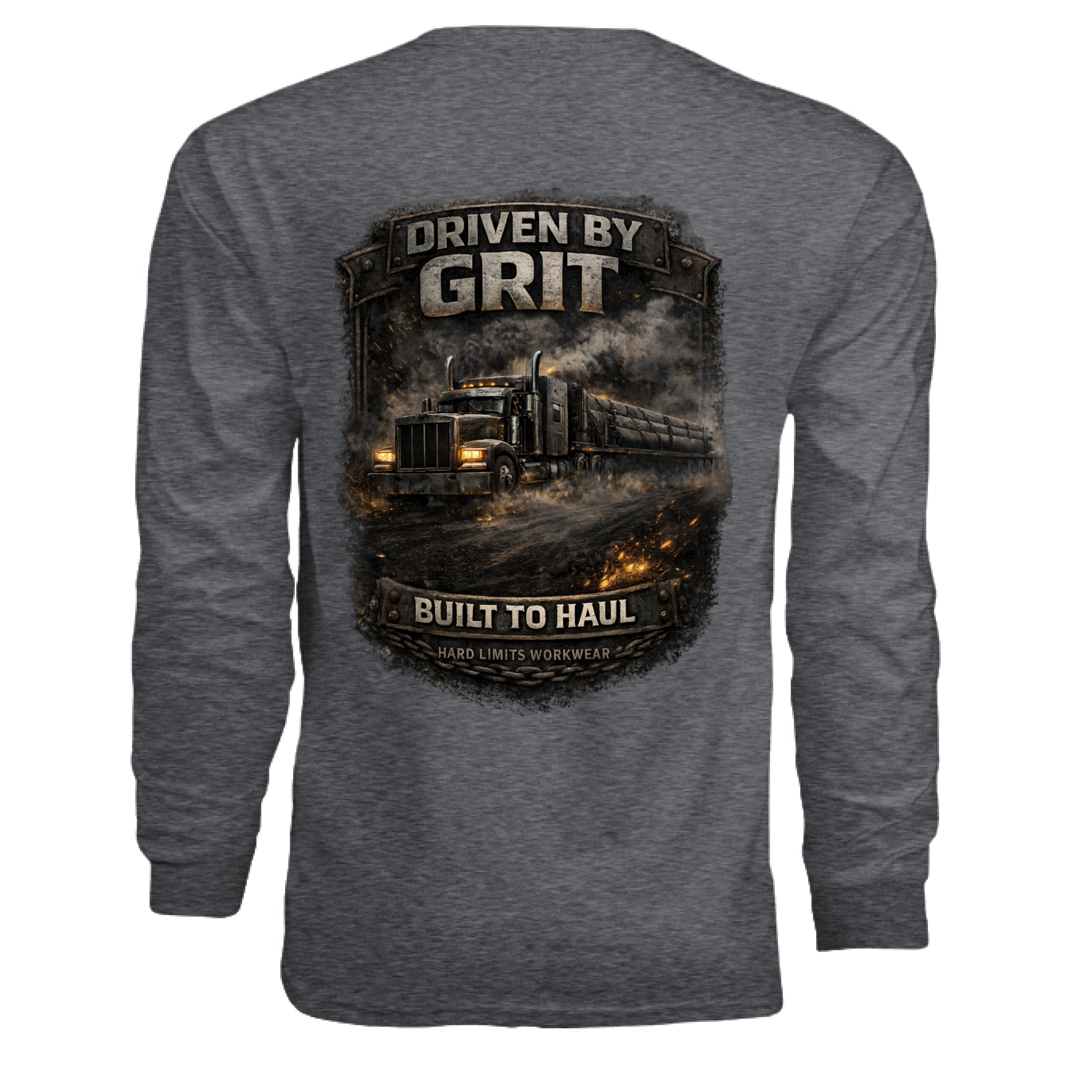 DARK HEATHER - BACK