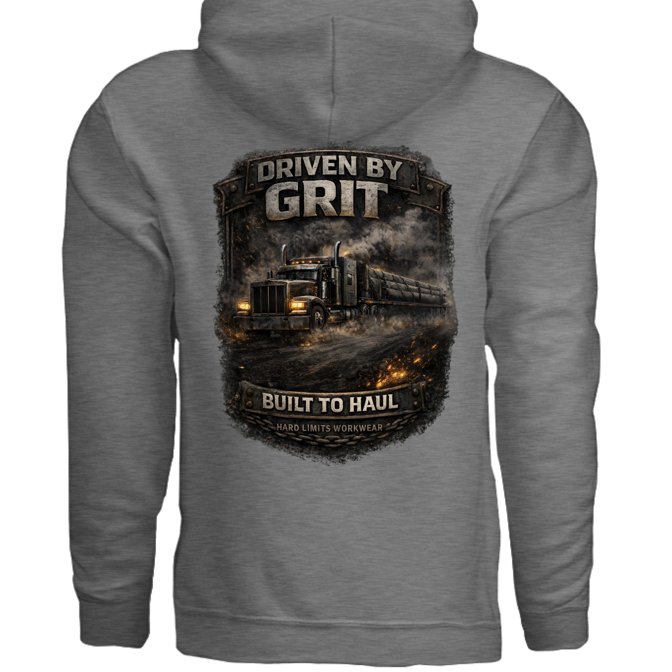 GRAPHITE HEATHER - BACK