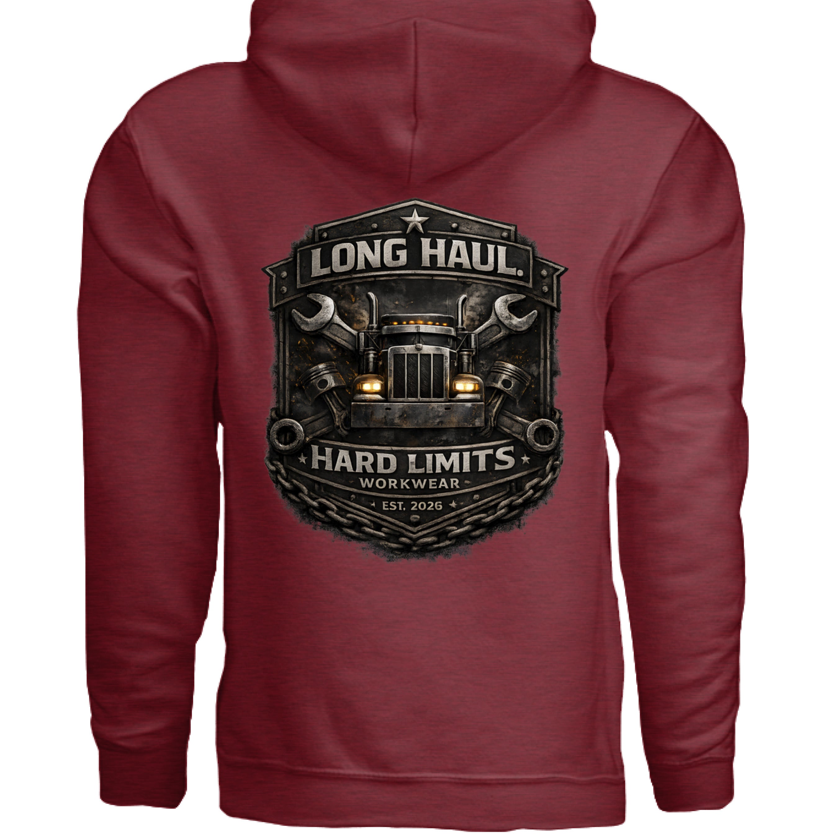 ANTIQUE CHERRY RED - BACK