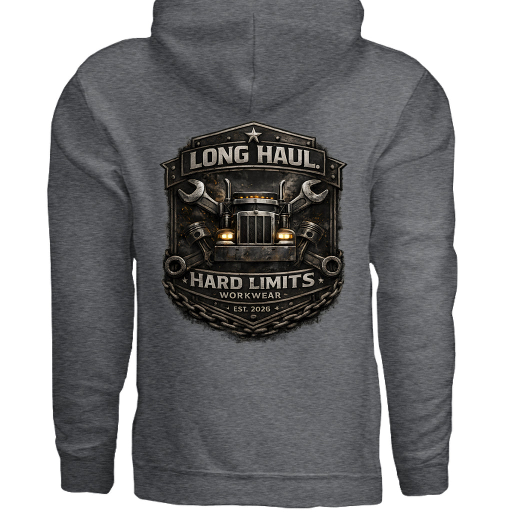 DARK HEATHER - BACK