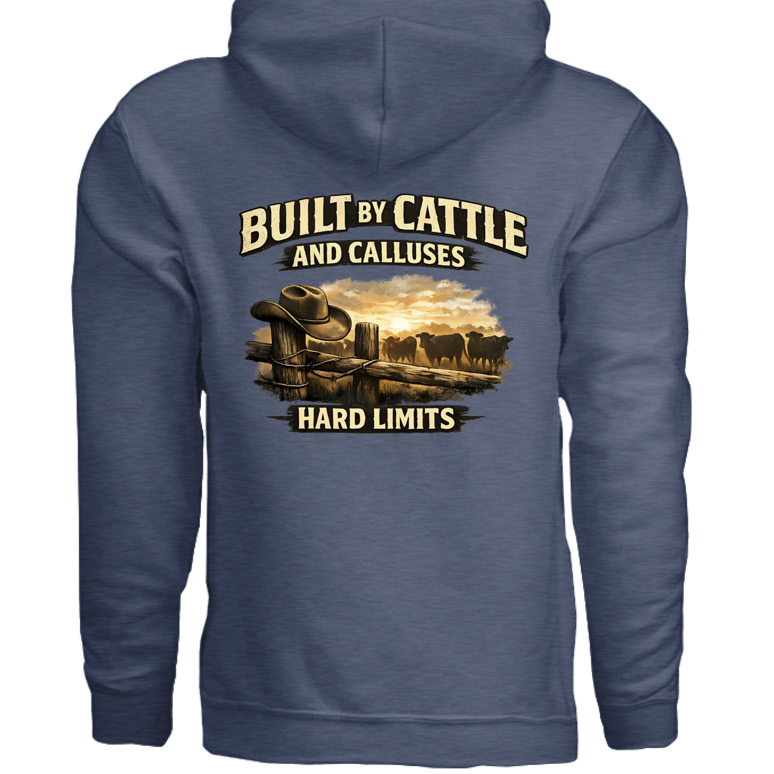 Heather Sport Dark Navy - BACK