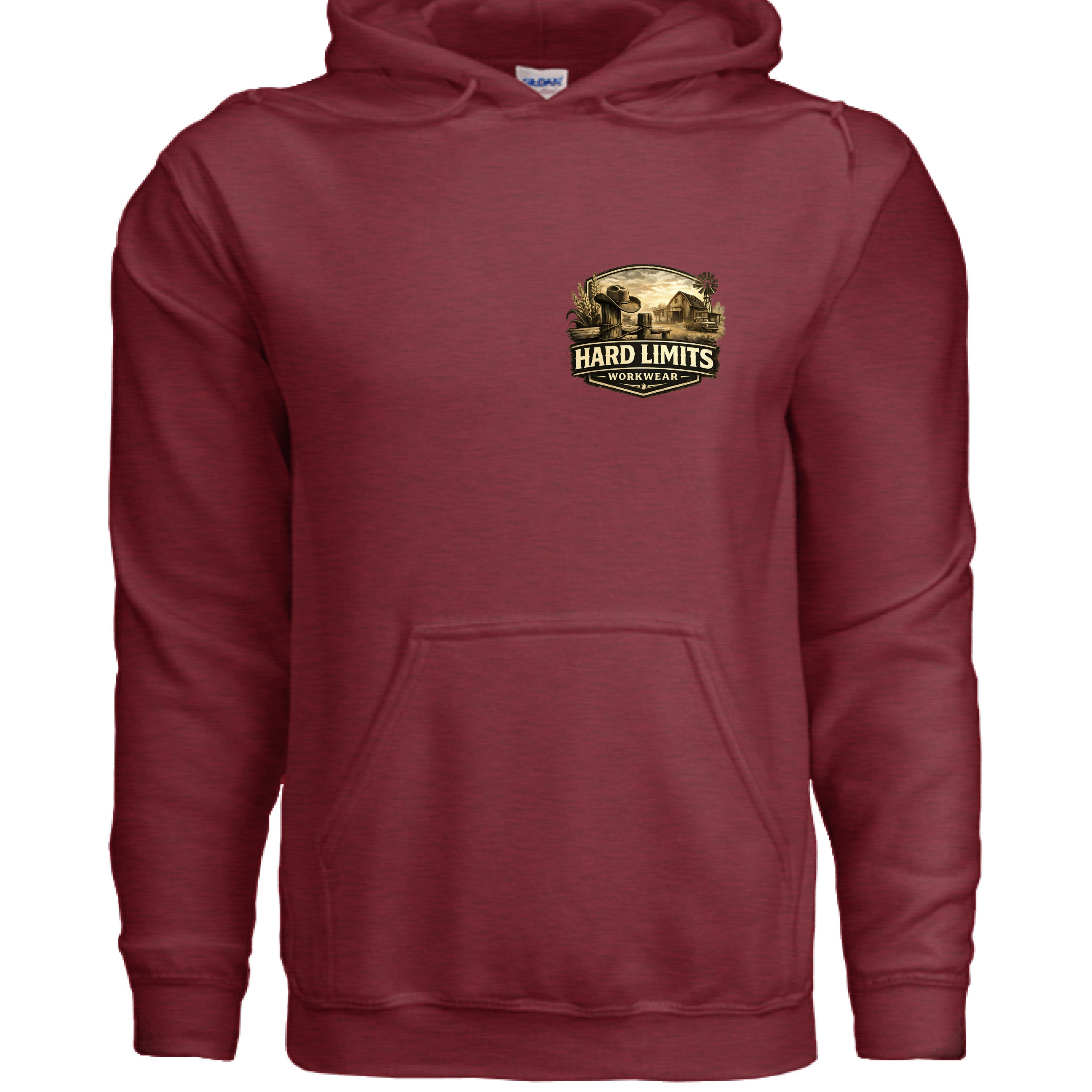 ANTIQUE CHERRY RED - FRONT