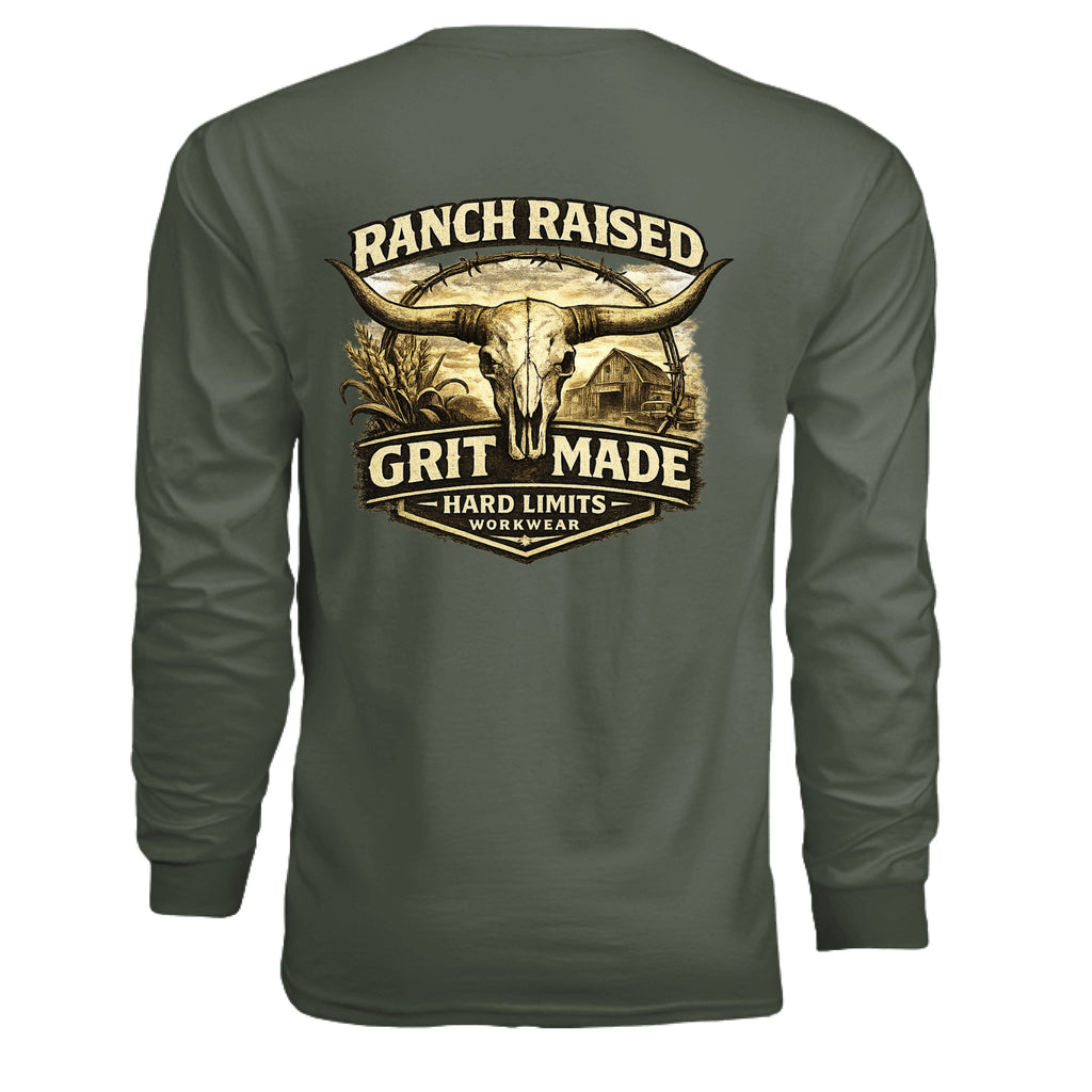 MILITARY GREEN - BACK