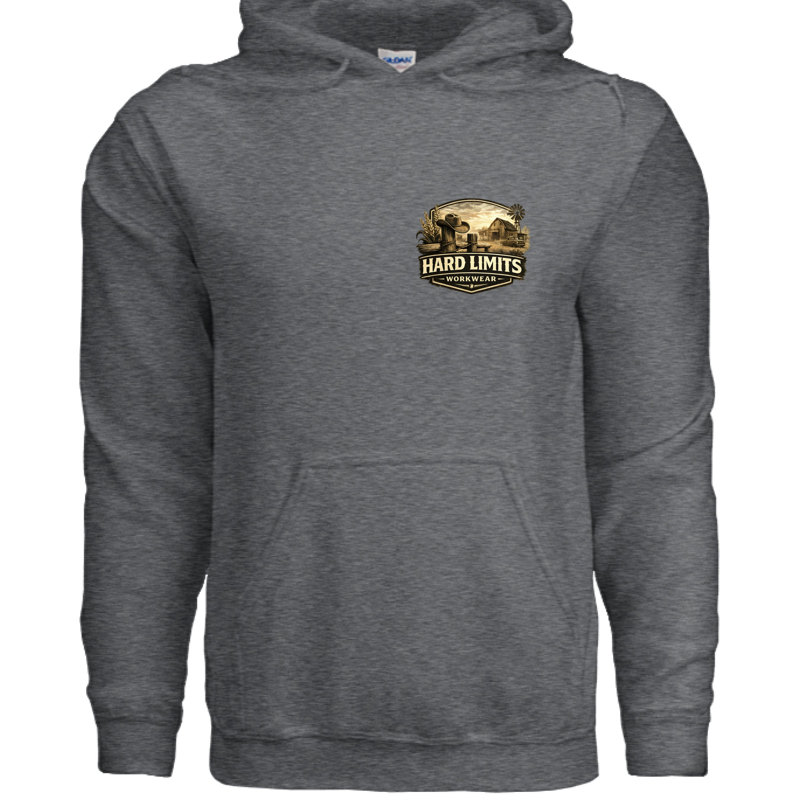 DARK HEATHER - FRONT