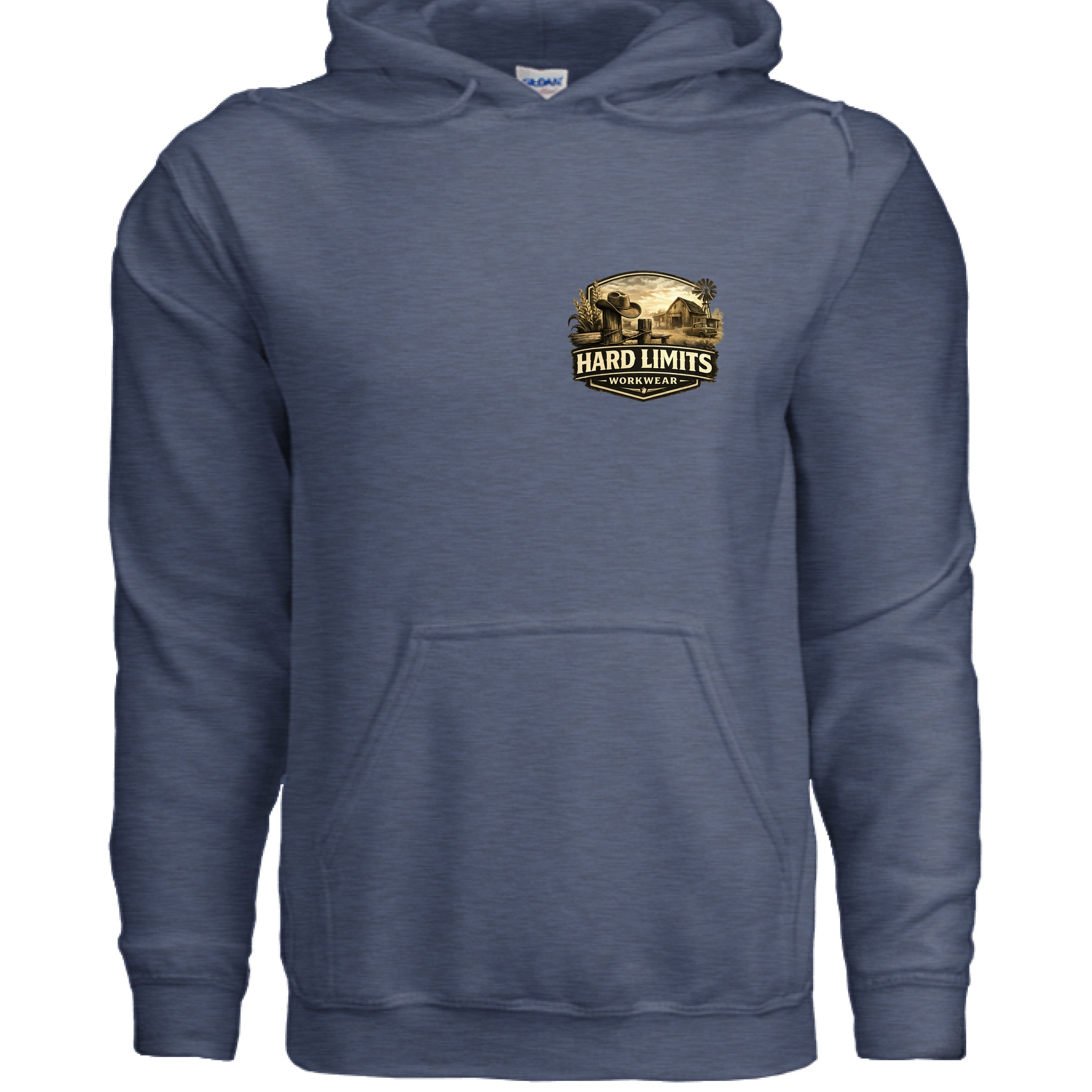 Heather Sport Dark Navy - FRONT