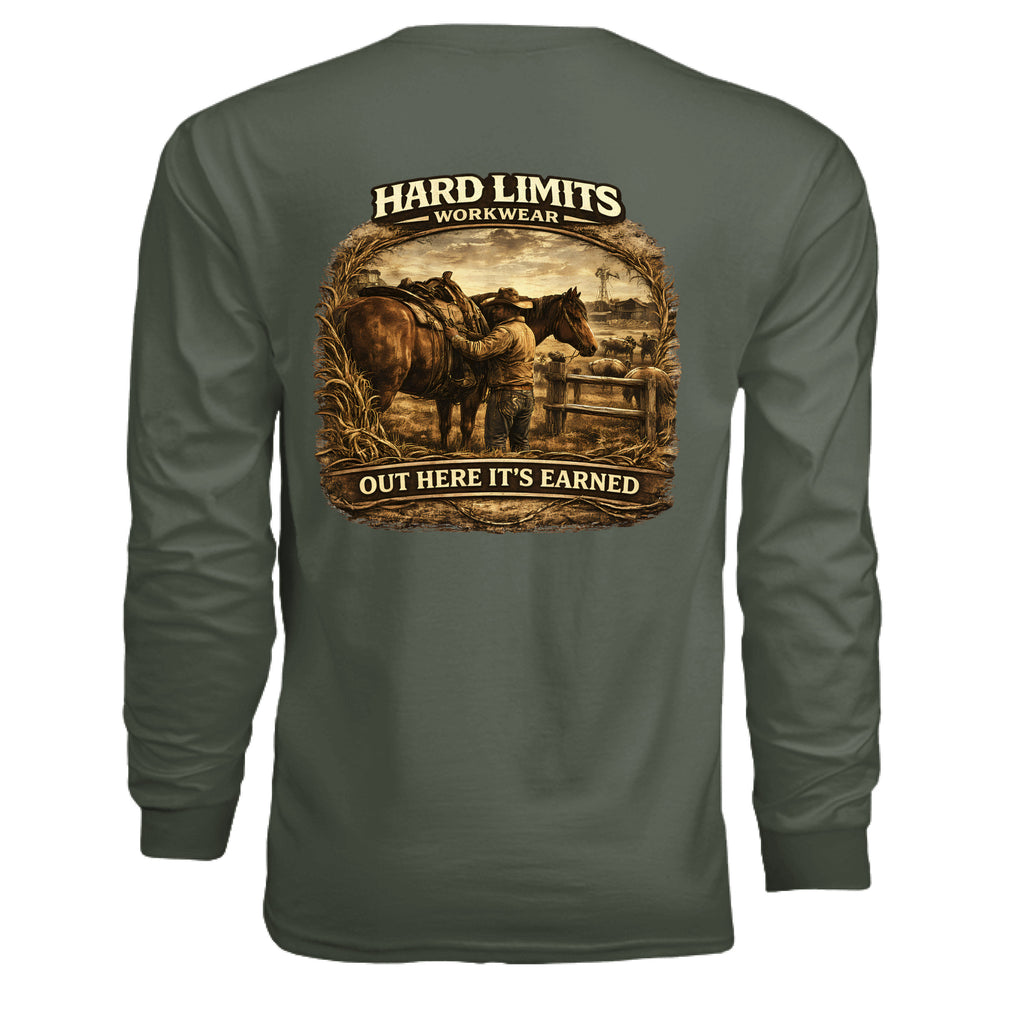 MILITARY GREEN - BACK