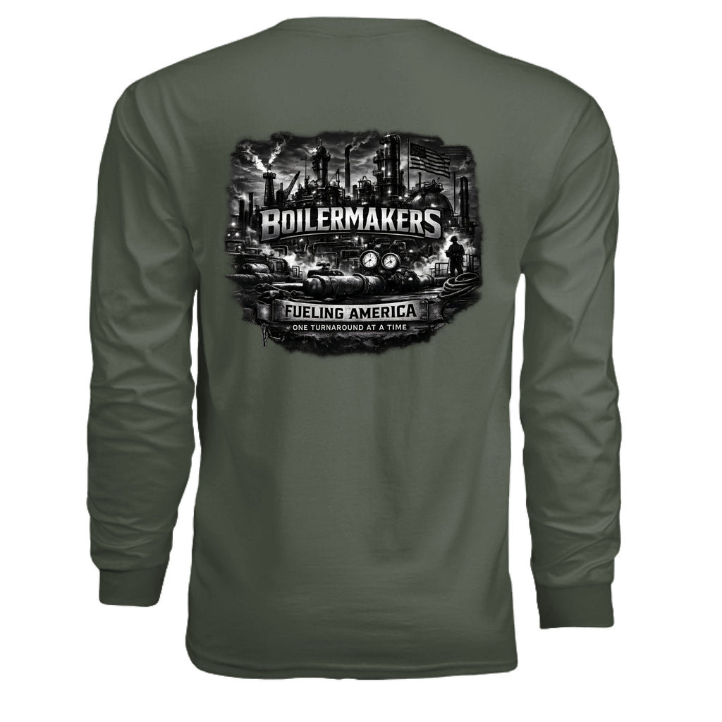 MILITARY GREEN - BACK