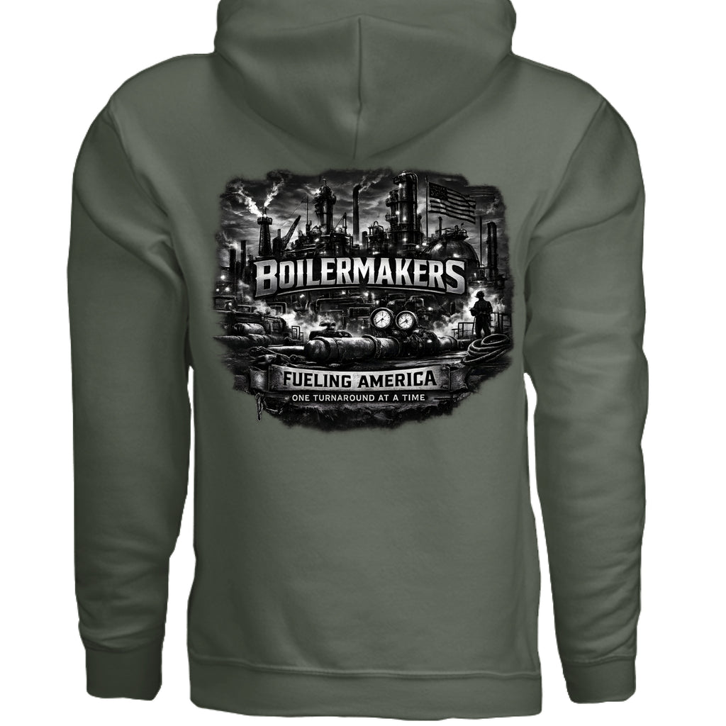 MILITARY GREEN - BACK