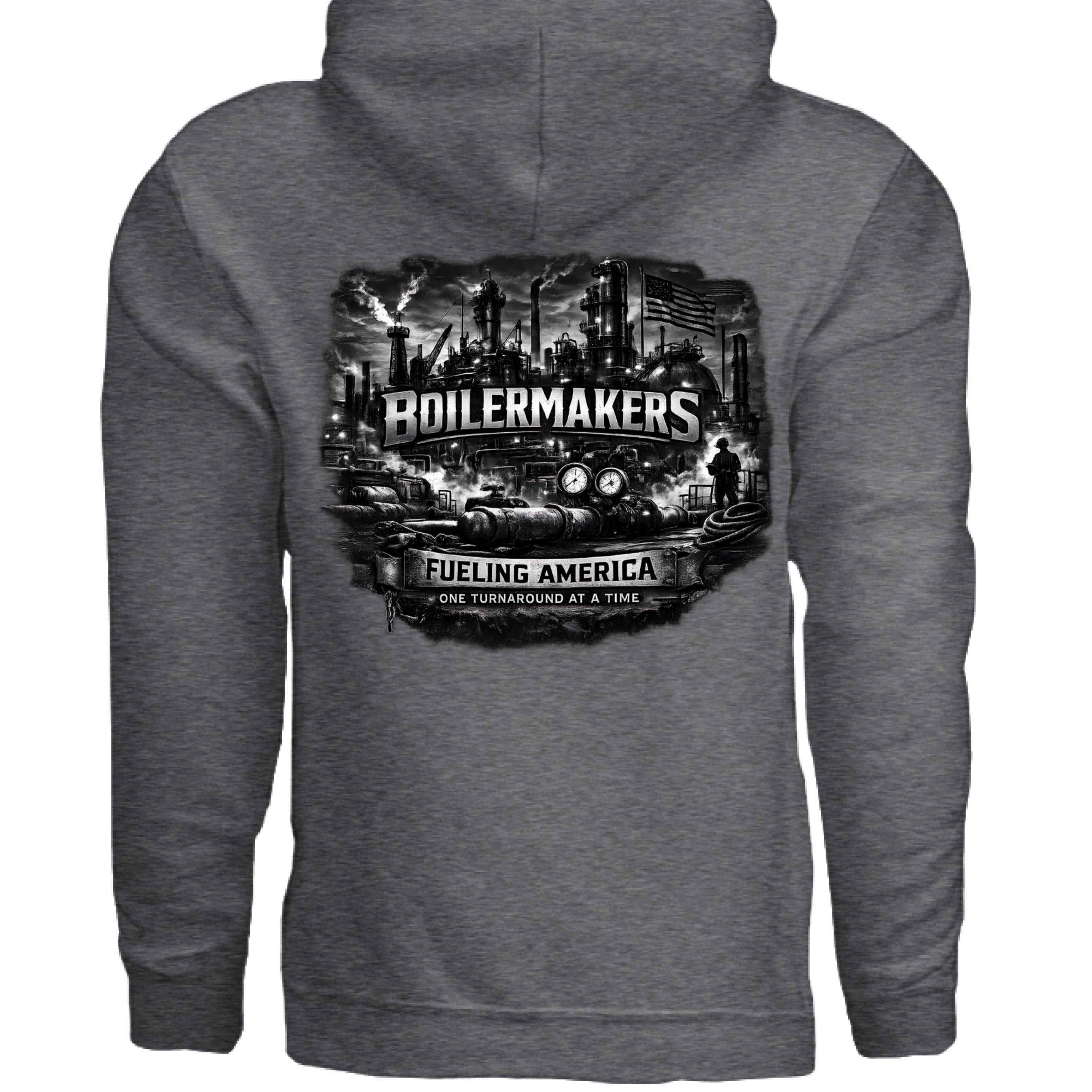 DARK HEATHER - BACK