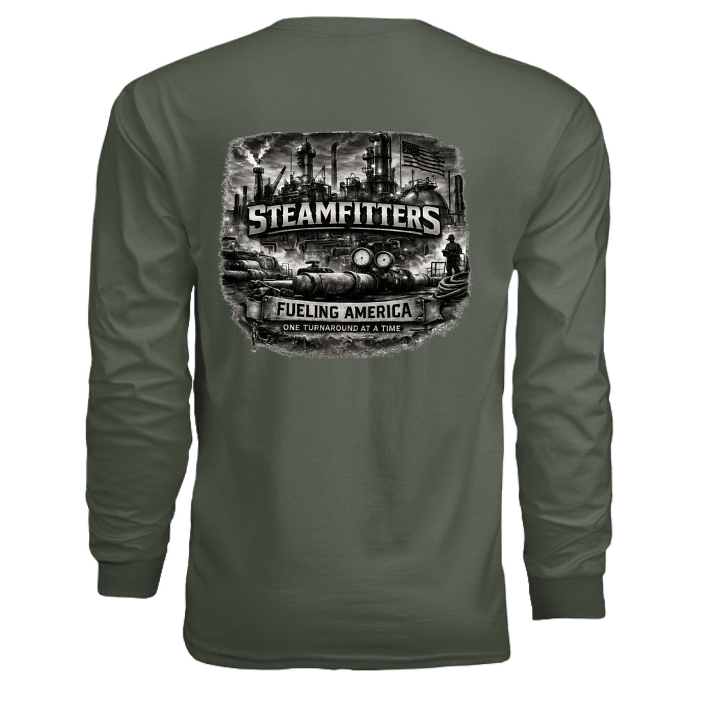 MILITARY GREEN - BACK