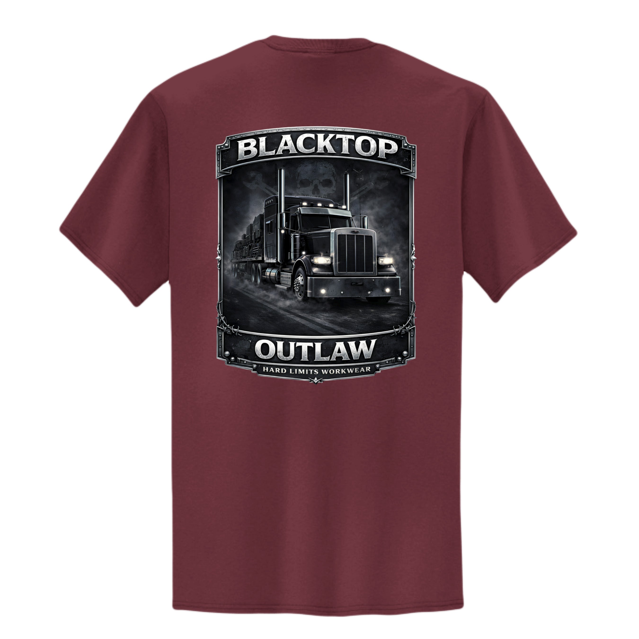 Athletic Maroon - BACK