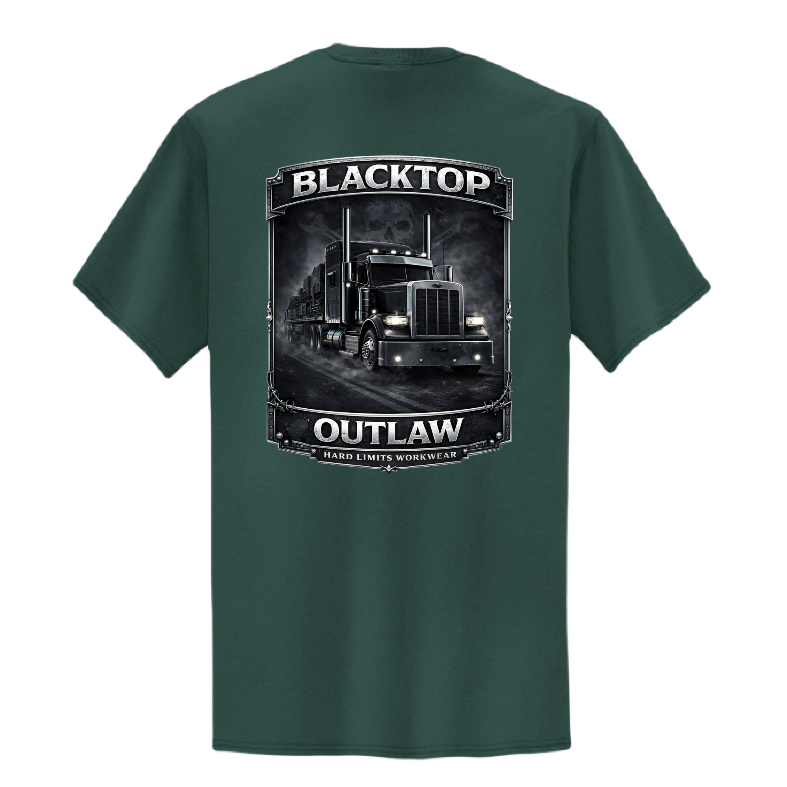 Dark Green - BACK