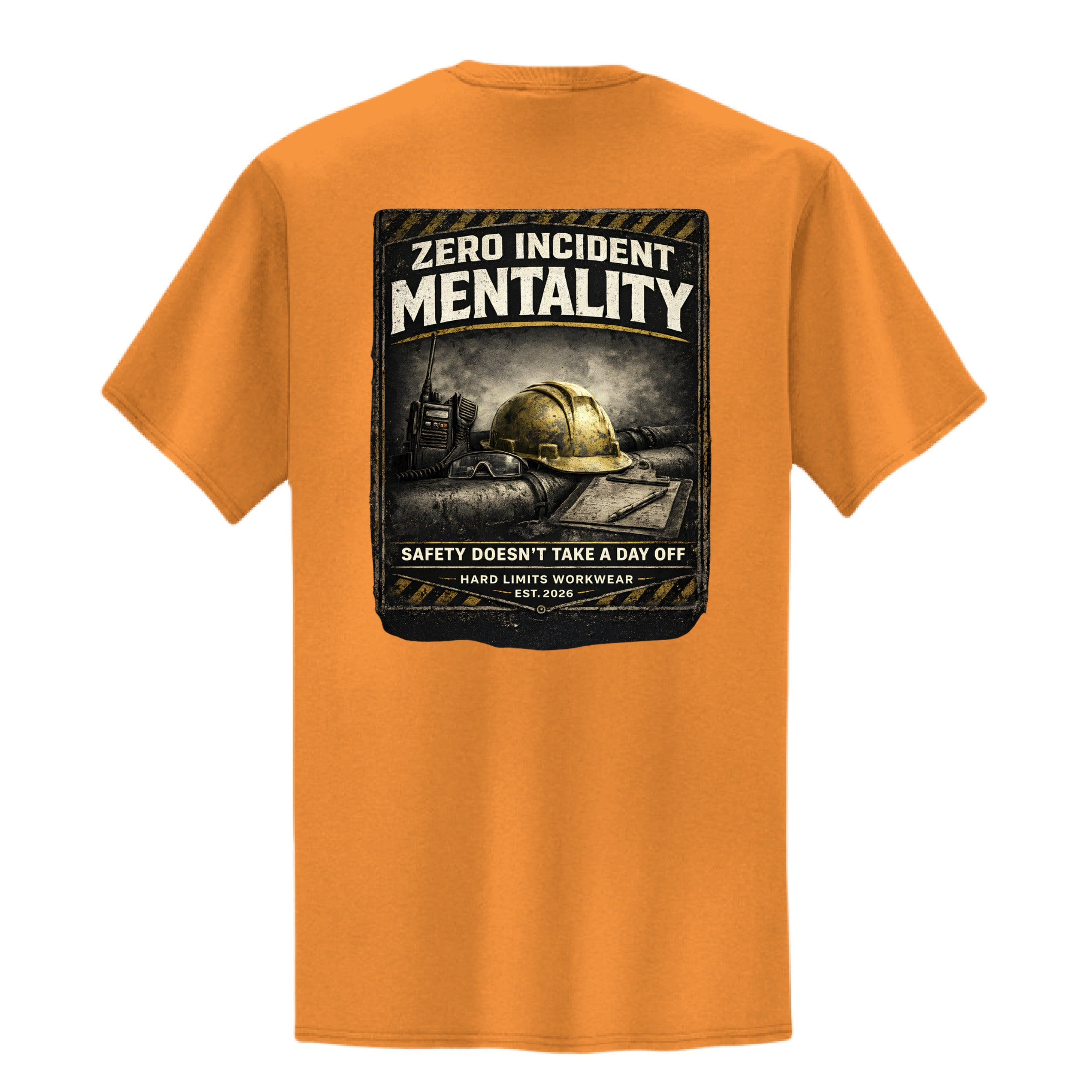 Safety Orange - BACK