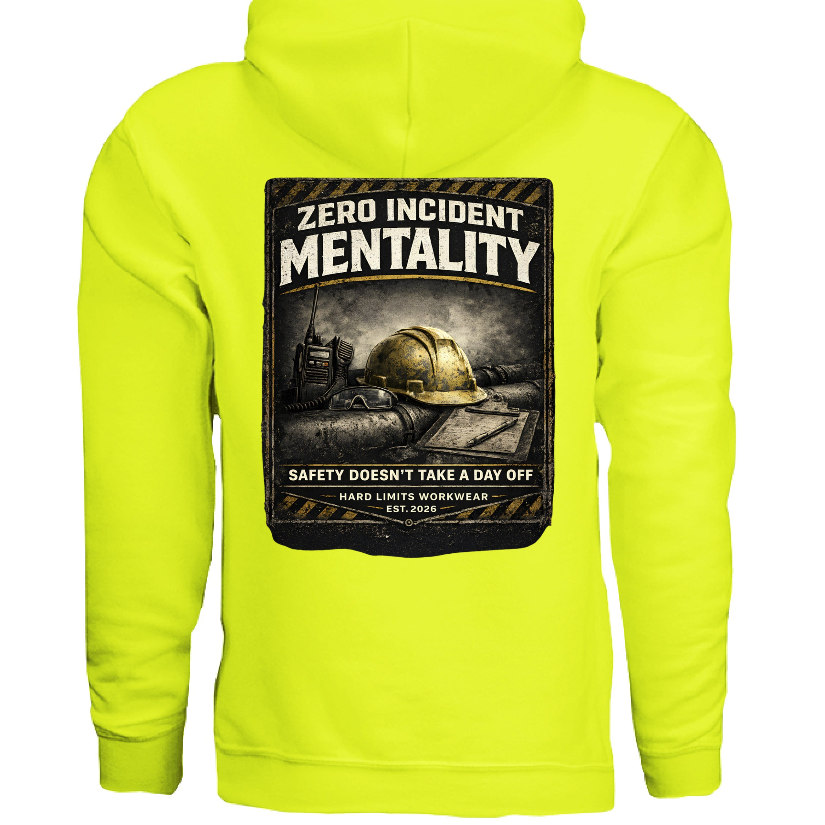 SAFETY GREEN - BACK