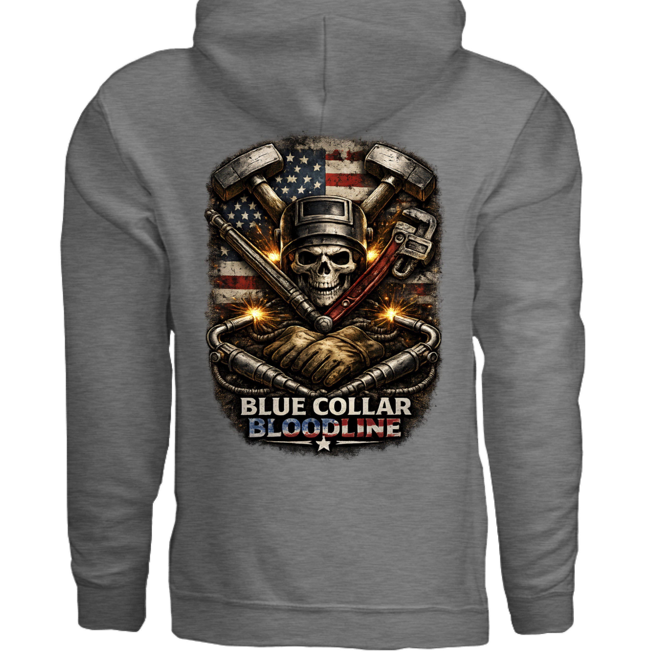 GRAPHITE HEATHER - BACK