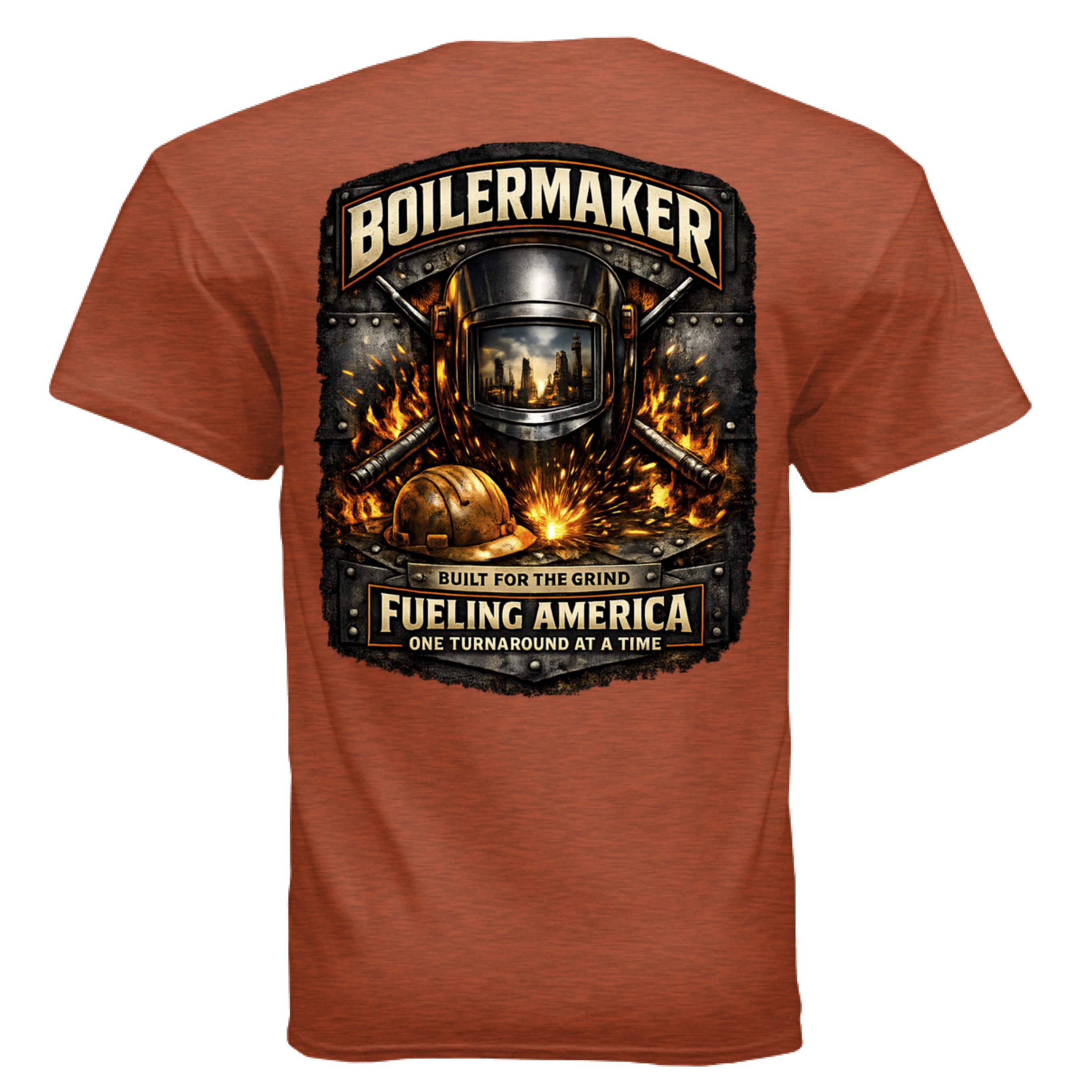 ANTIQUE ORANGE - BACK